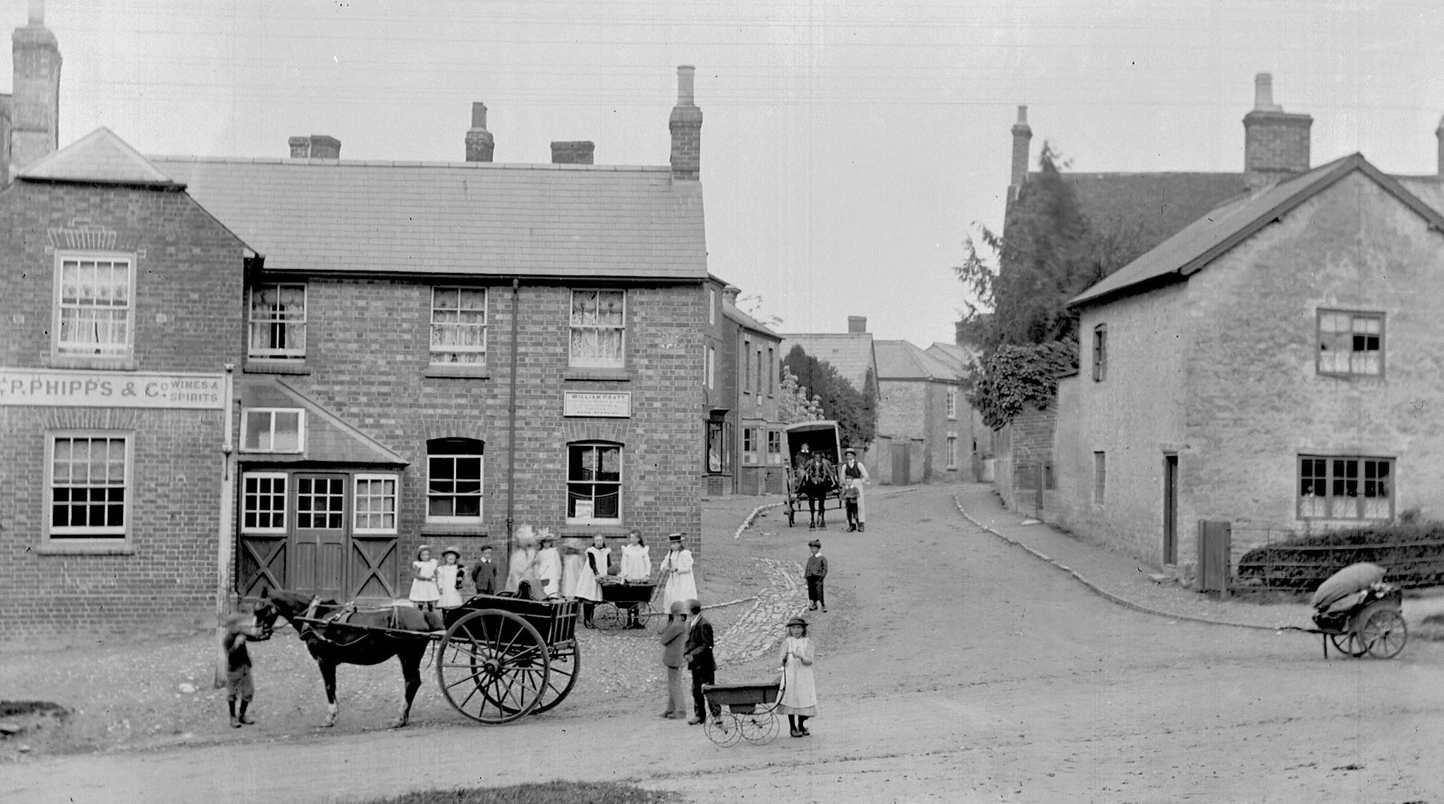 Anchor Corner Watling Street old image