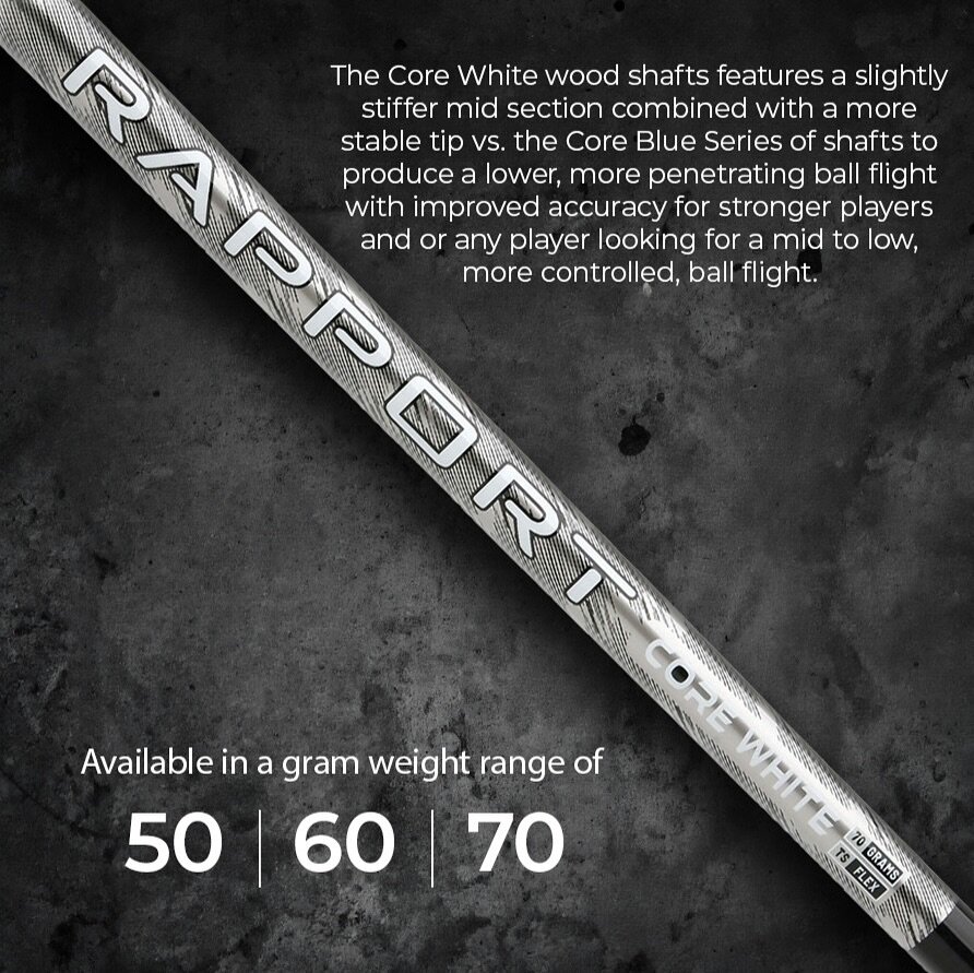 How well do you know our new Rapport Core White shafts? Improve your accuracy and check out more Rapport shafts exclusively with The GolfWorks
