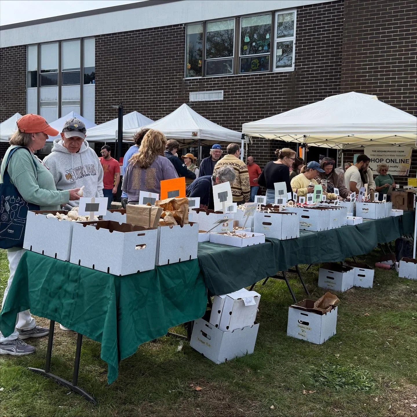 Another AMAZING day with lots of AMAZING people!! Oh, and loads of garlic. Thankyou to all who came out to support us, plant garlic and enjoy this seasons harvest. We are exhausted but have a huge smile on own faces. What a great day!
Remember, we a