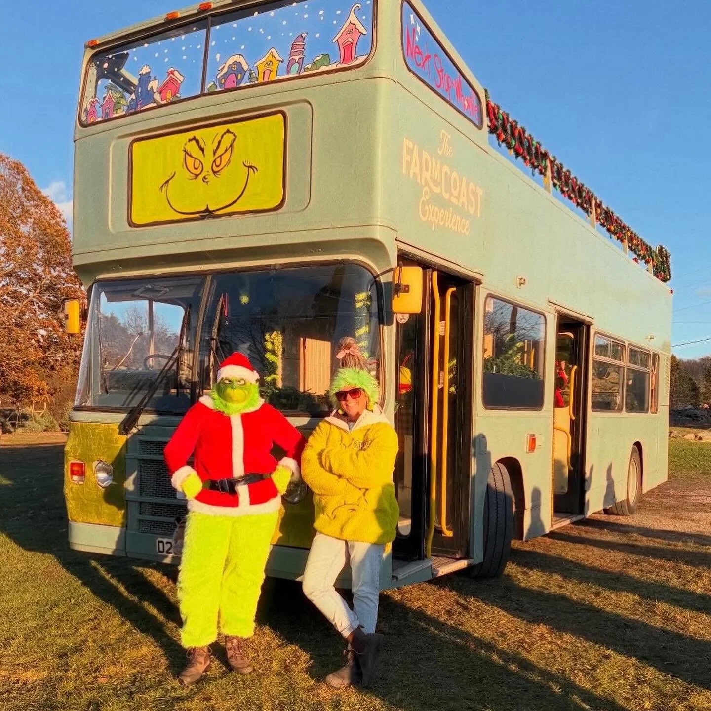 Join the Tiverton Farmers Market crew on the Holly Jolly Grinchmas Trolley this Saturday,  Dec. 13th at 2pm. Be sure to sign up and pay on their website. Give them a follow at @farmcoastexperience. 

Choose one of the tours both Saturday and Sunday. 