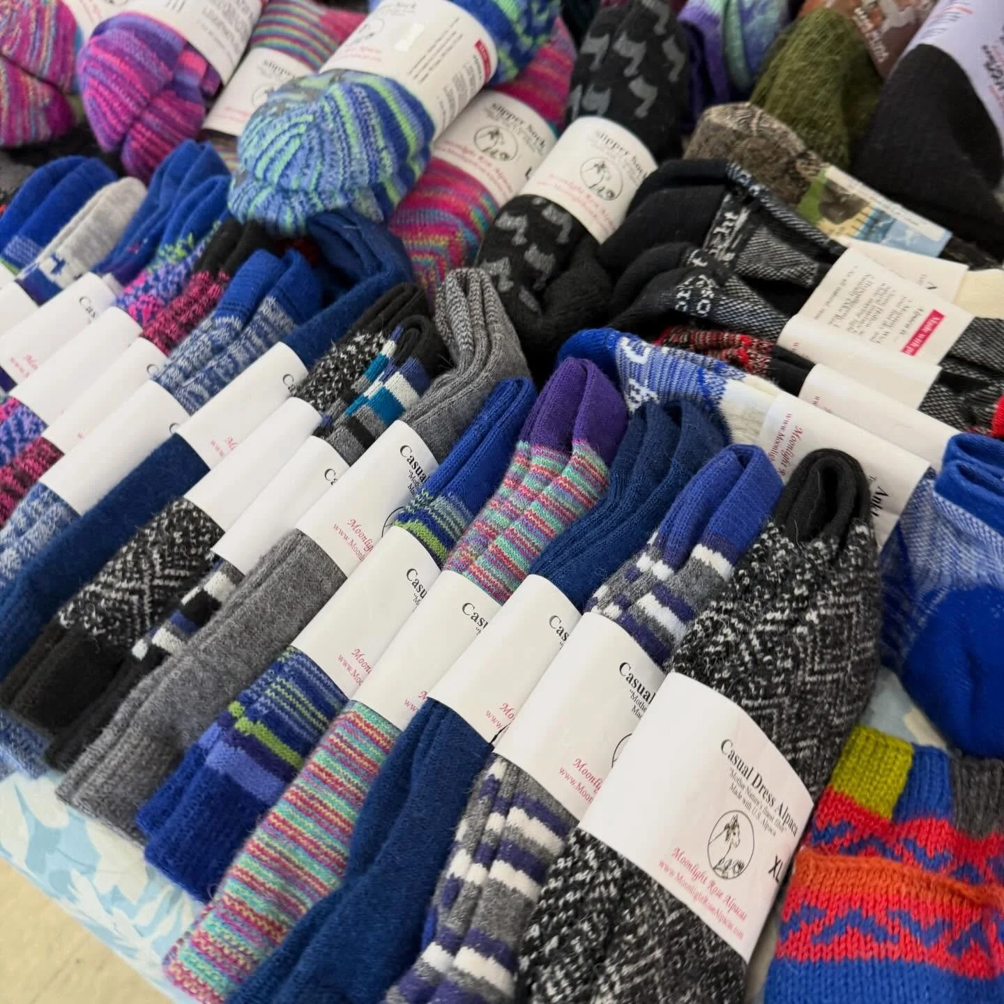 Only Two Weeks Left to catch Moonlighg Rose Alpaca Farm!! Catch them before they head back to the farm! 🦙✨There are only two Sundays left to shop with Moonlight Rose Alpacas at the Tiverton Farmers Market. 

Whether you need to restock your alpaca y