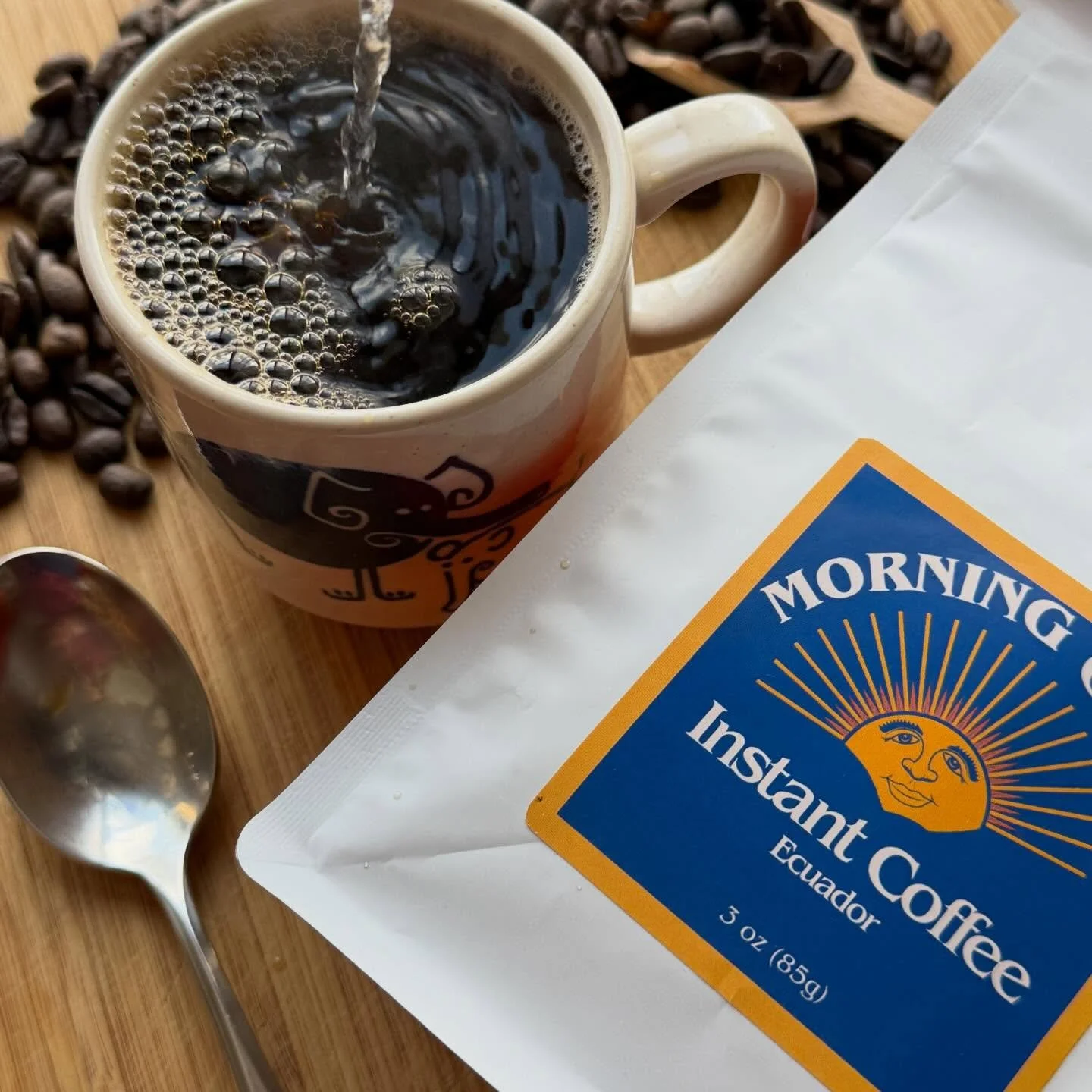 Did you know @morningglorycoffeesyrup isn&rsquo;t just for milk? 🥛Come on down and get your supply of coffee syrup. They also just launched a NEW product, it&rsquo;s  Morning Glory Instant Coffee for those on the go moments.

This Easter, try someth