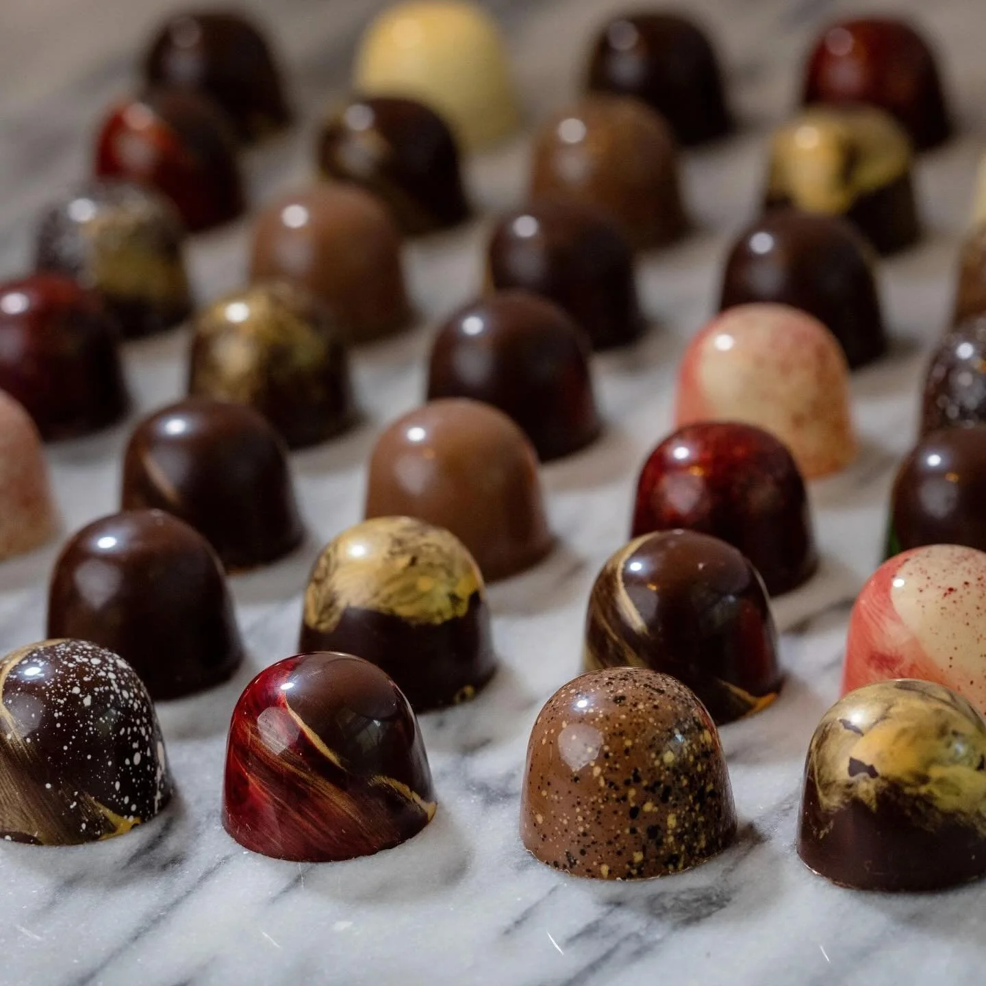 Please welcome back @lerosechocolates this Sunday, May 3rd. You&rsquo;ll find Bon Bons, Truffles and More. Pick something up for Mother&rsquo;s day too.

LaRose chocolates are 100% Gluten-Free. They also have no preservatives, artificial flavors, and