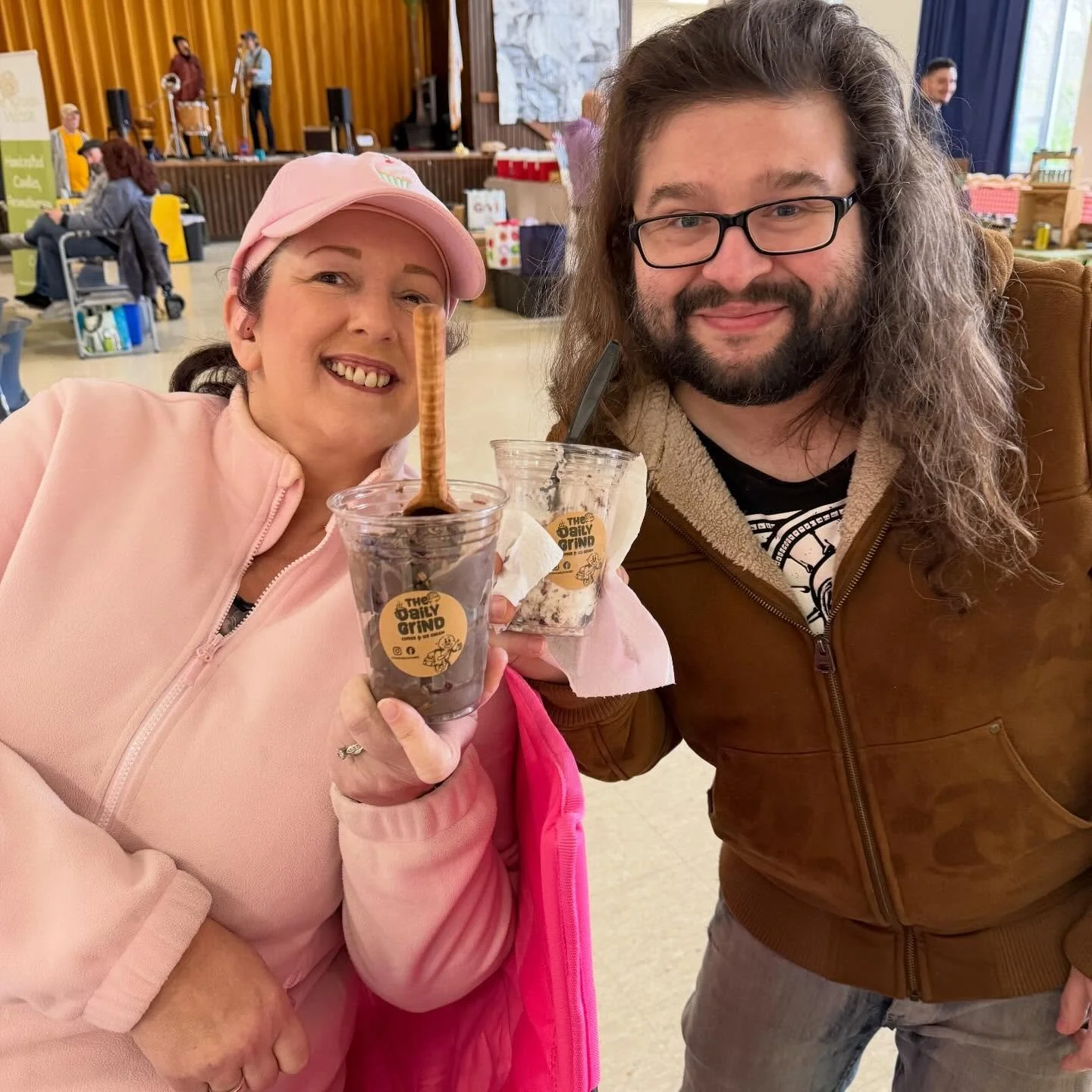 So much fun stuff today! Coffee and ice cream to live music, bon bons to art&hellip;. Join us next Sunday for our Mother&rsquo;s Day Market. We&rsquo;d love to see you. Stay tuned for the vendor listing&hellip;. 

&mdash;🦕🦖🦕🦖🦕🦖&mdash;
⏰ Sunday 
