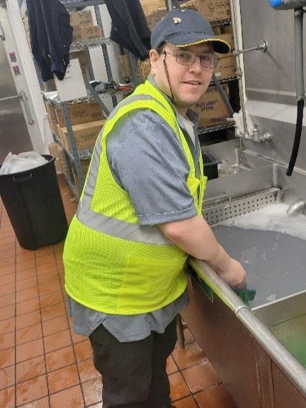  With assistance from our Supported Employment Program, Ron is employed at McDonalds. The program provides personal growth opportunities for adults with intellectual and developmental disabilities, autism and other emotional and behavioral challenges