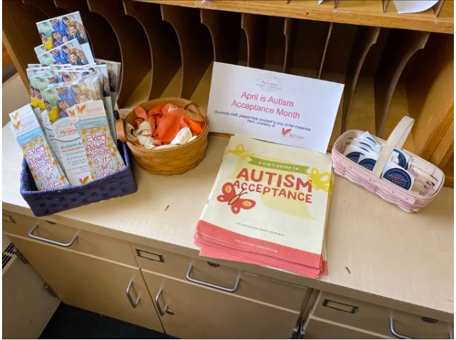  Autism New Jersey provided acceptance resources emphasizing the  Make it Personal  theme.  