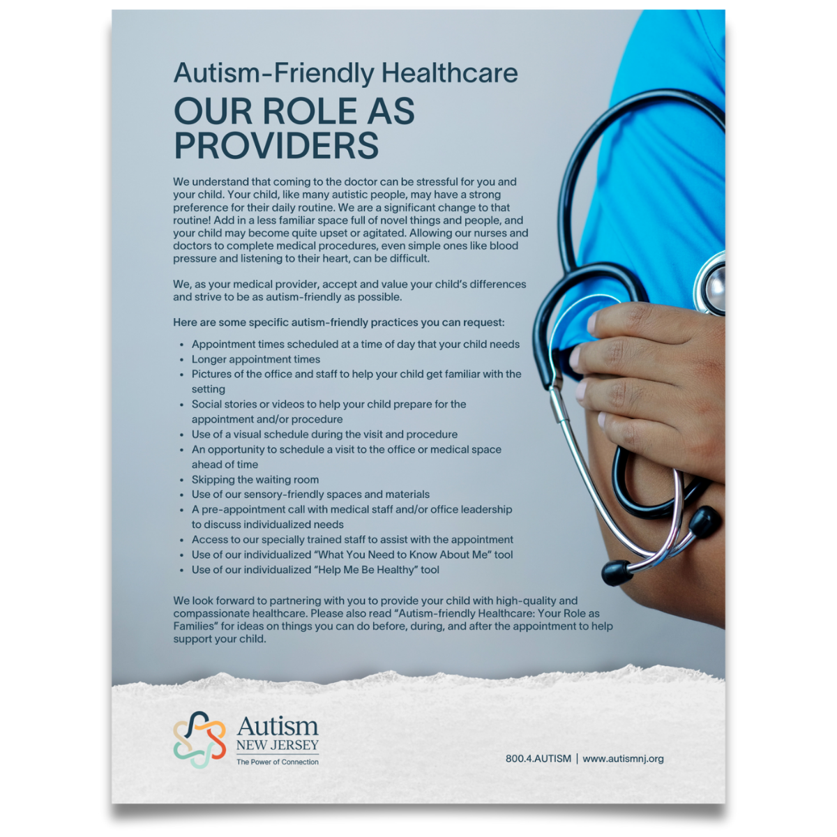 Share Your Autism Friendly Practices With Patients