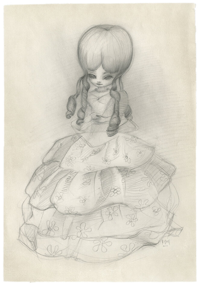 Lady Doll Drawing