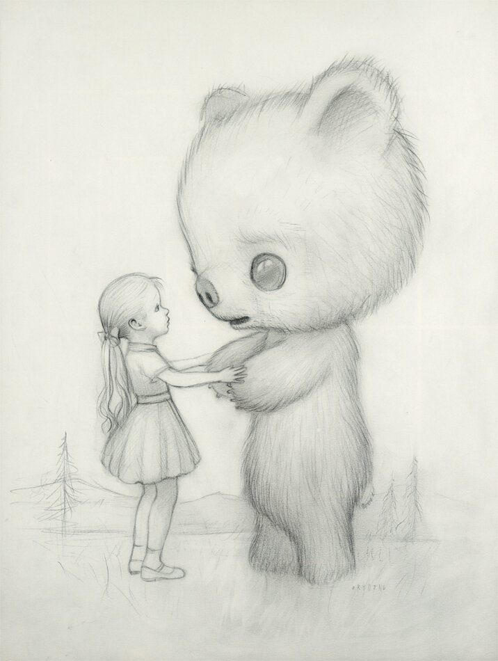 Goodbye Bear Drawing