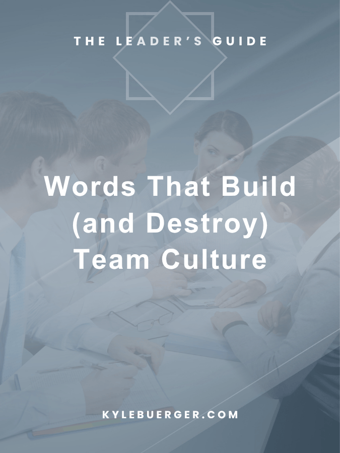 The Language of Ownership: Words That Build (and destroy) Team Culture