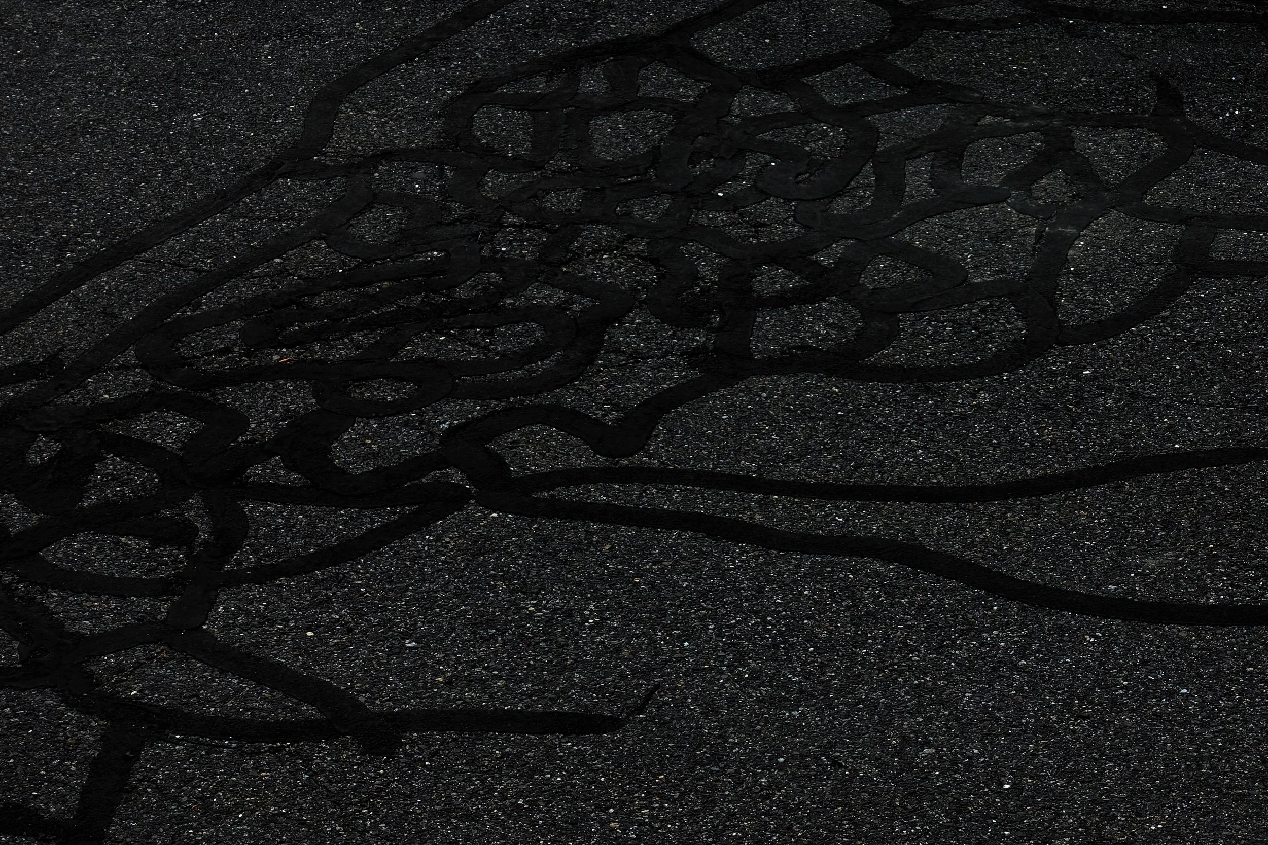 Black Mirror - image detail | cast aluminum, dye-sublimation and inkjet print 