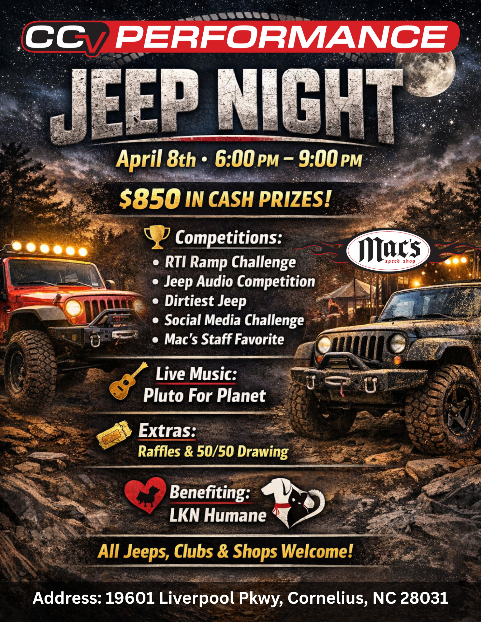 Jeep Night @ Mac's Speed Shop 