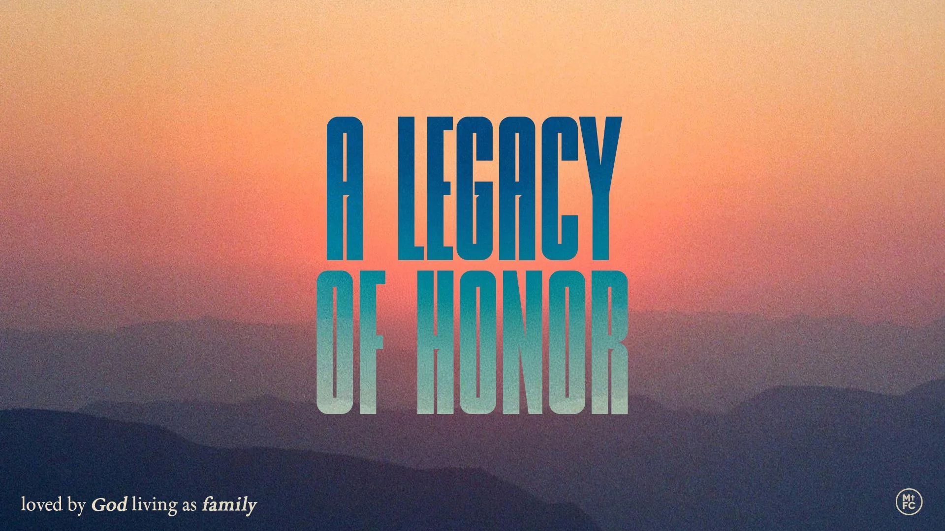 Are You Trusting God? - A Legacy of Honor - Week 2