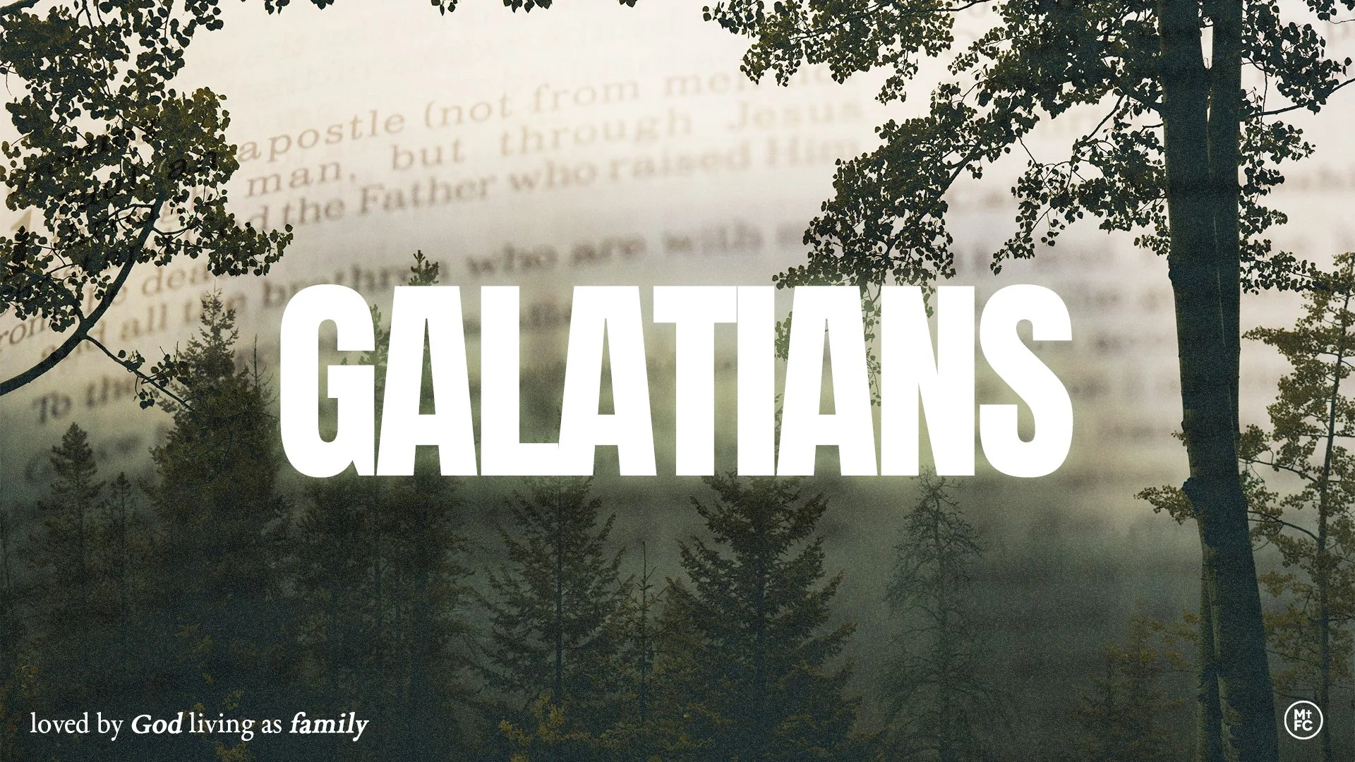 Galatians - Week 3