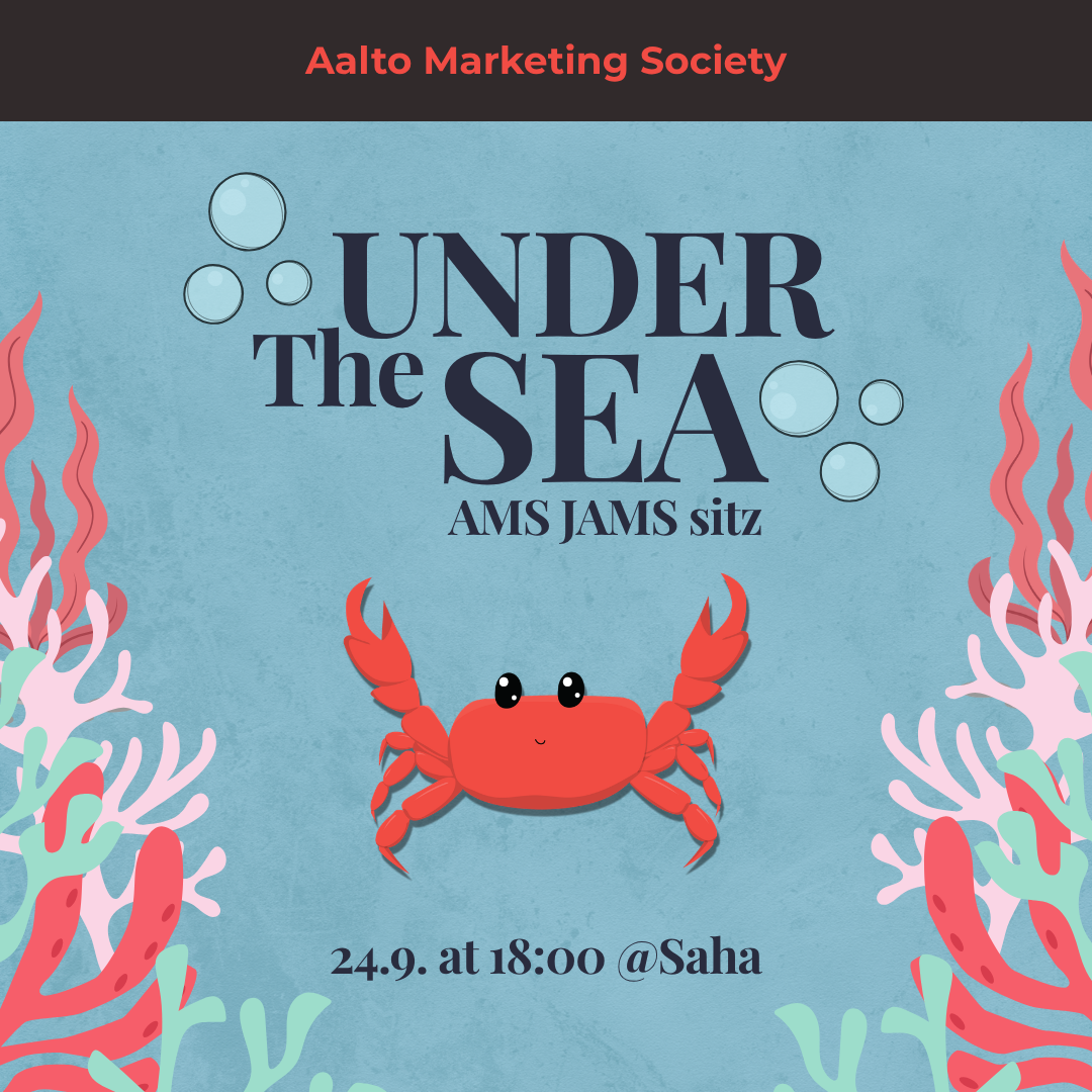 AMS JAMS SITZ: UNDER THE SEA🦞🫧