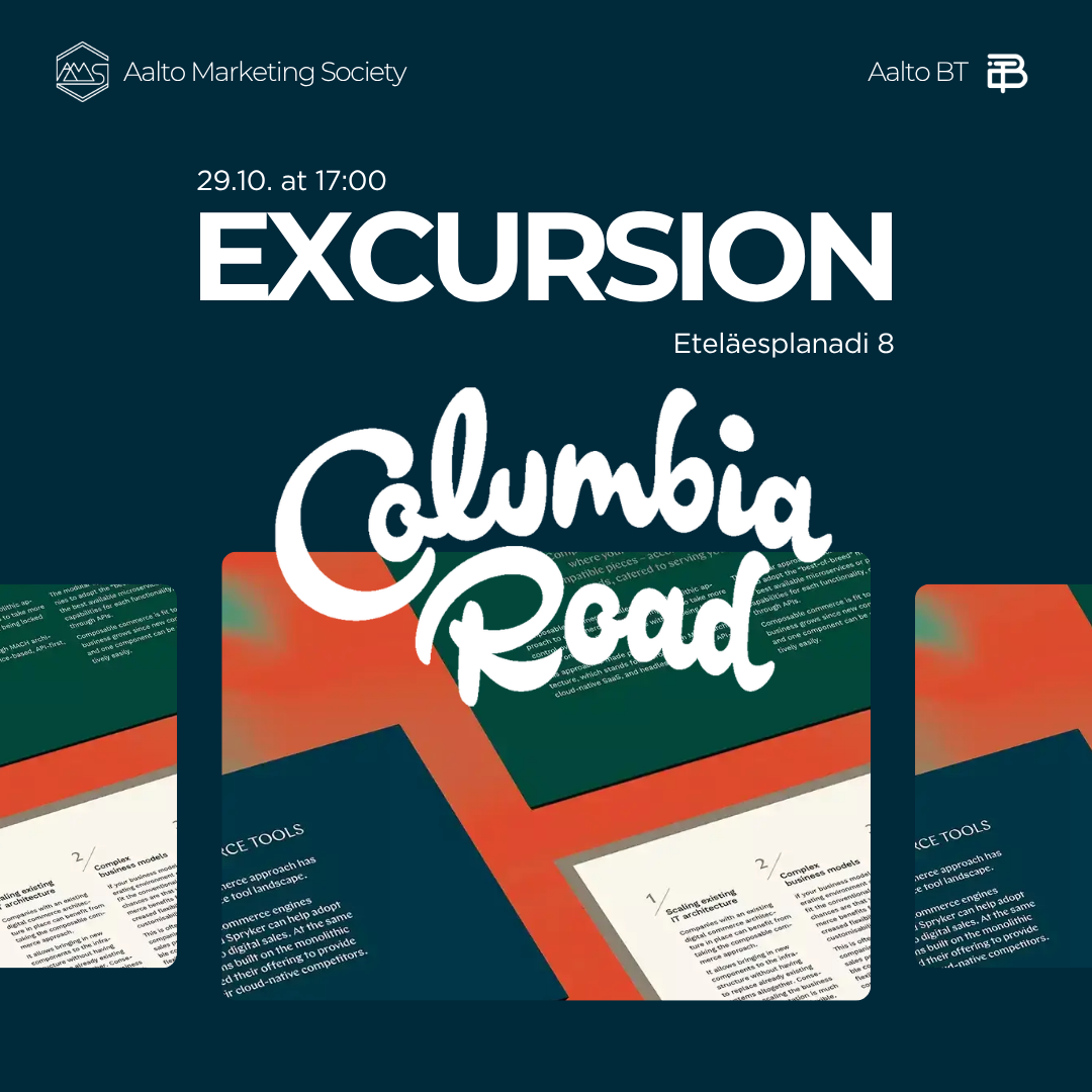 Columbia Road x AMS x Aalto BT Excursion&nbsp;