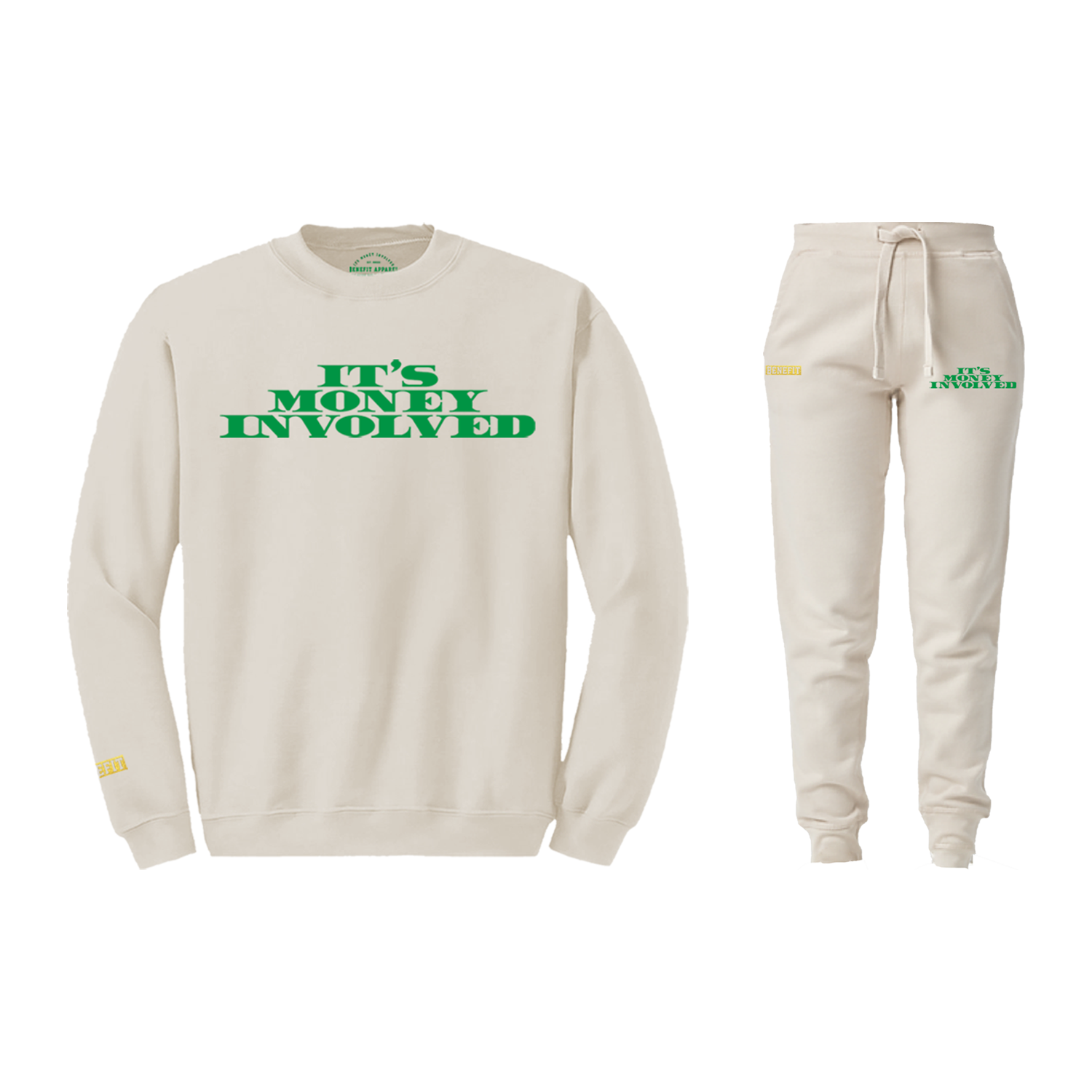 It's Money Involved Set (Tan/BenefitGreen)
