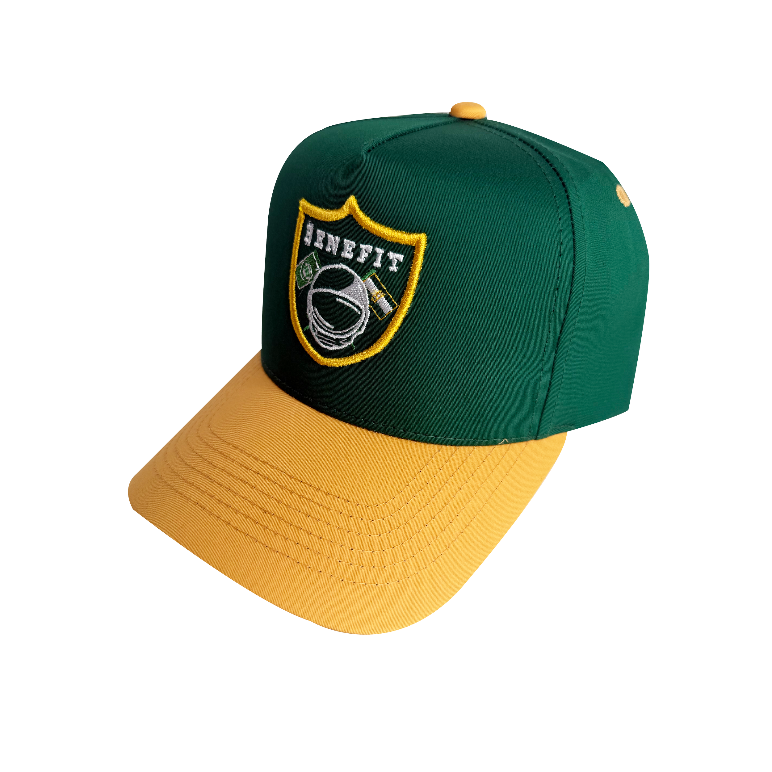 Benefit Astronaut Shield Snapback (Evergreen/Gold)