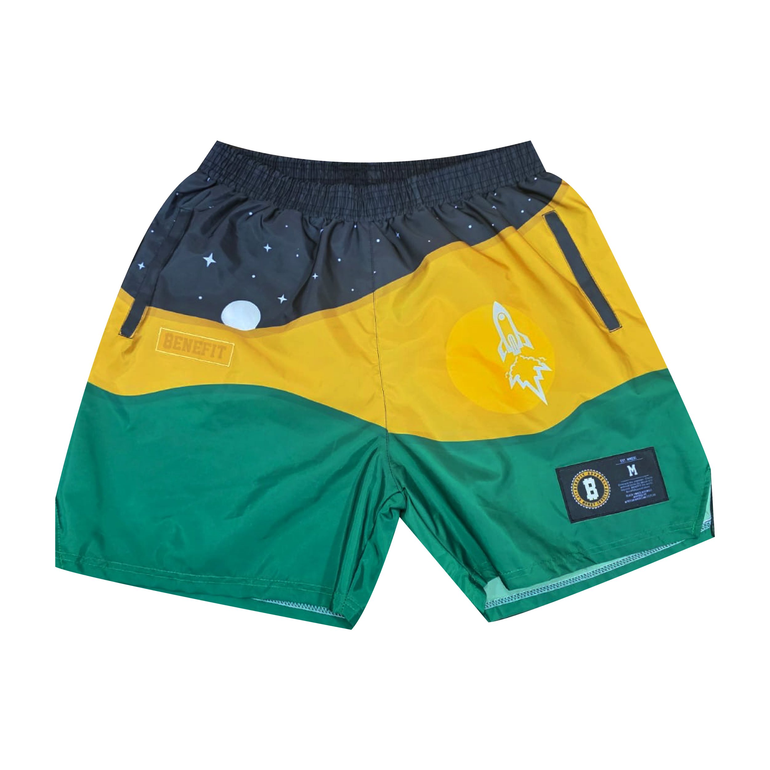New Horizon Shorts (Benefit Green/Benefit Gold/Black/White)