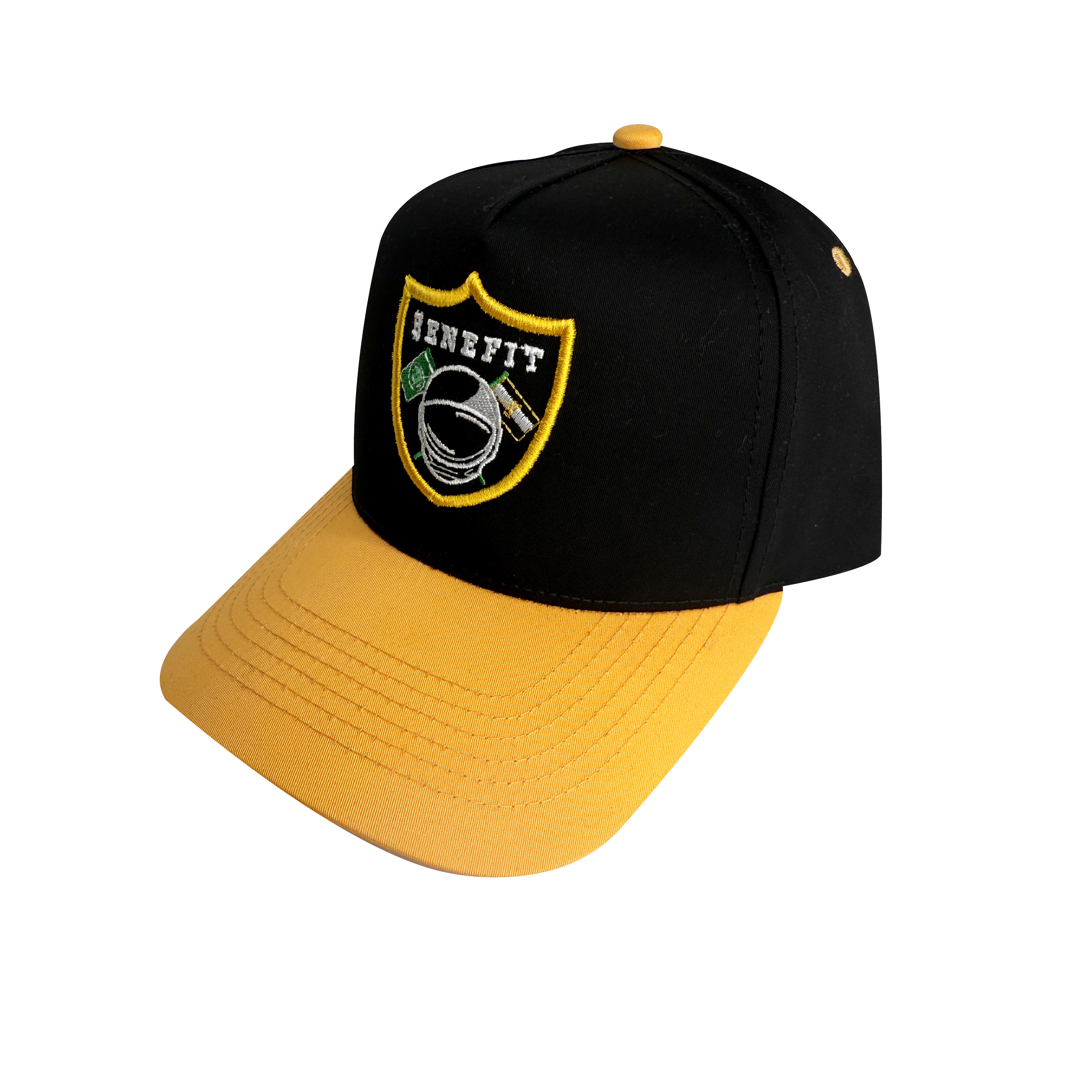 Benefit Astronaut Shield Snapback (Black/Gold)