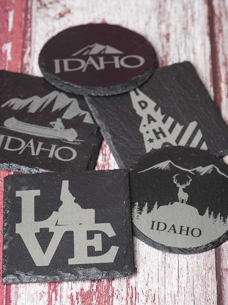 Custom Coaster Set | Slate Coasters | Personalized Gifts | Christmas G – The Gift Shop Lab