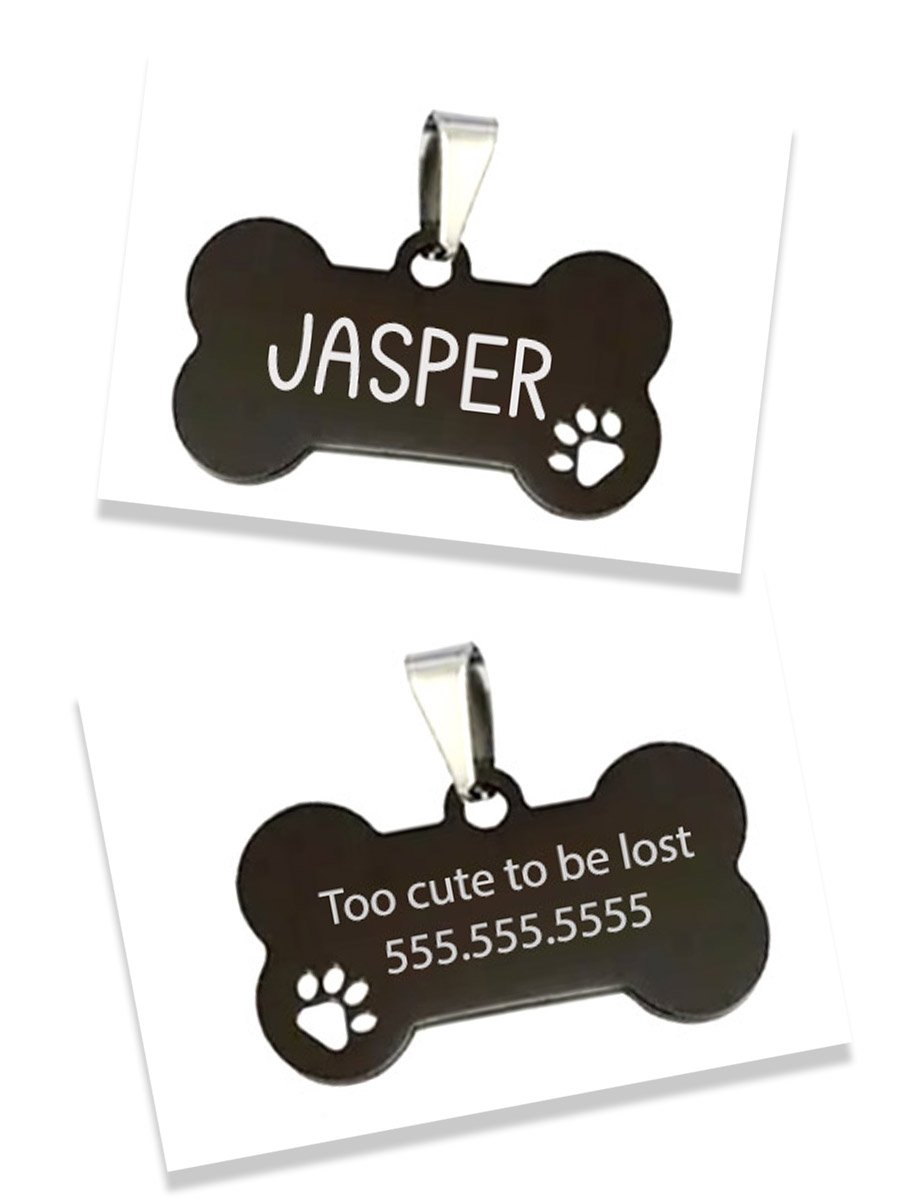 Dog ID Tag Example