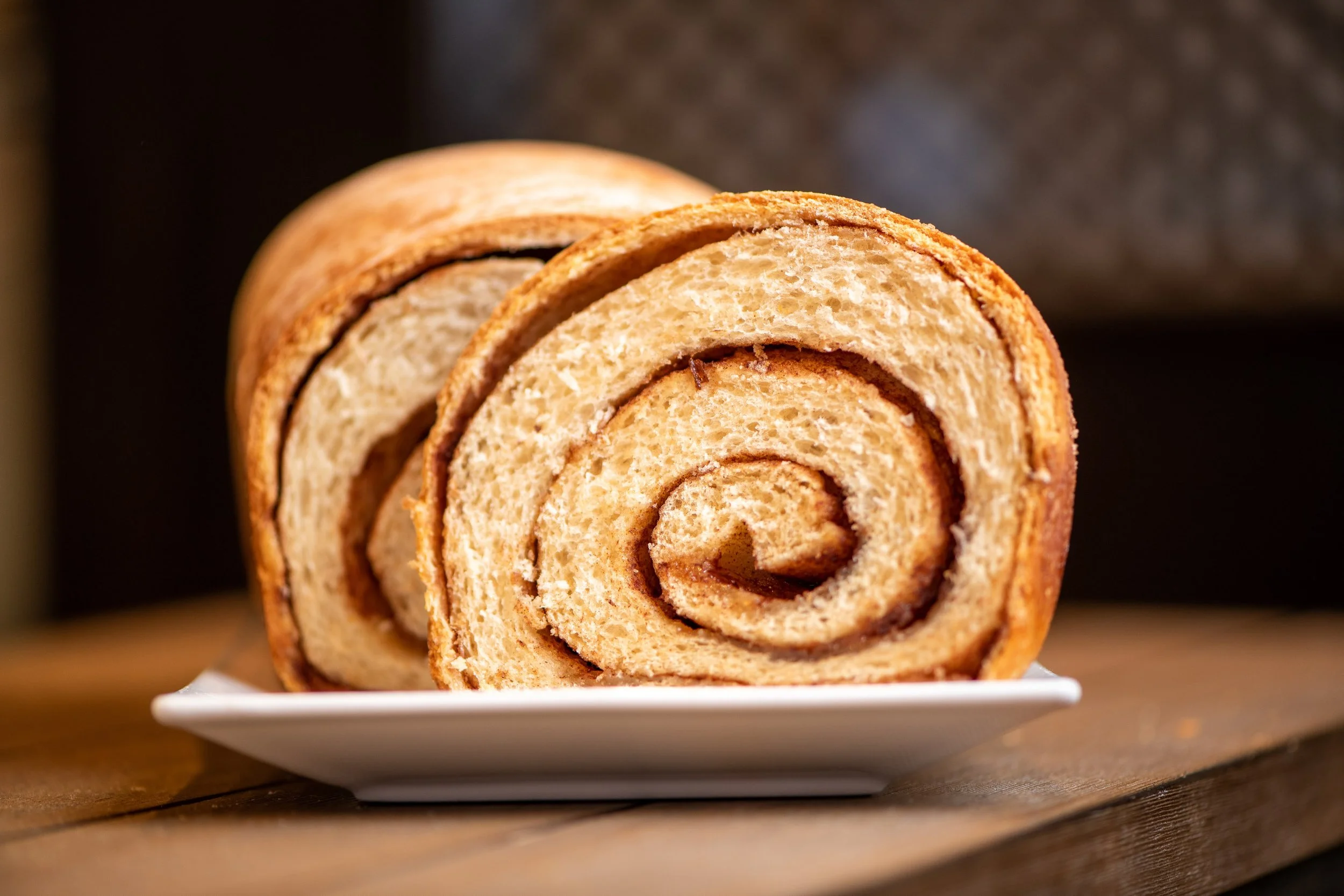 House Made Cinnamon Bread for French Toast