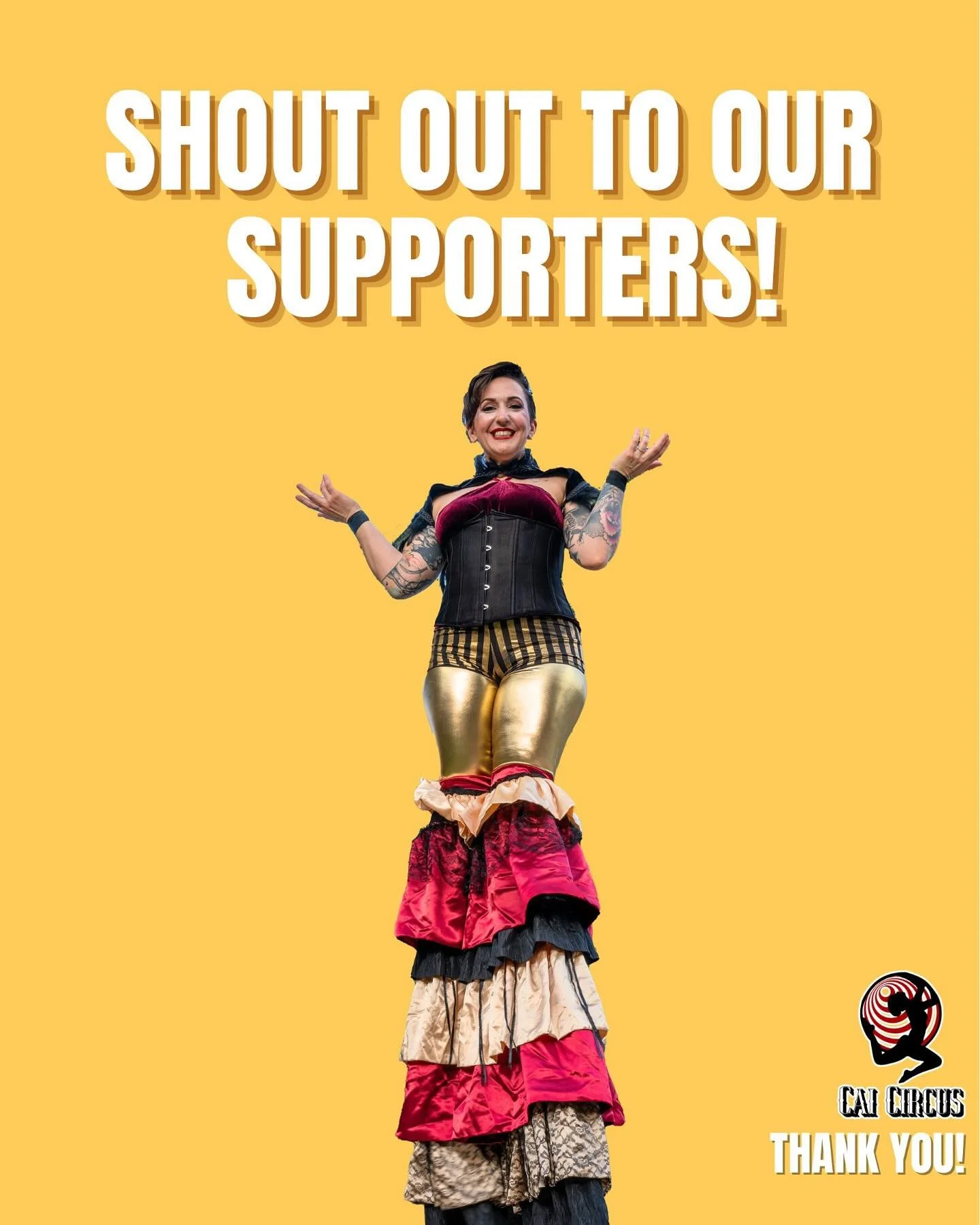 We just wanted to take a moment to thank our newest donors and remind everyone that you can still help support Cai Circus as we build our new home! 🎪💛
-
Every bit counts &mdash; $5, $20, $50 &mdash; no donation is too small, and every single one he