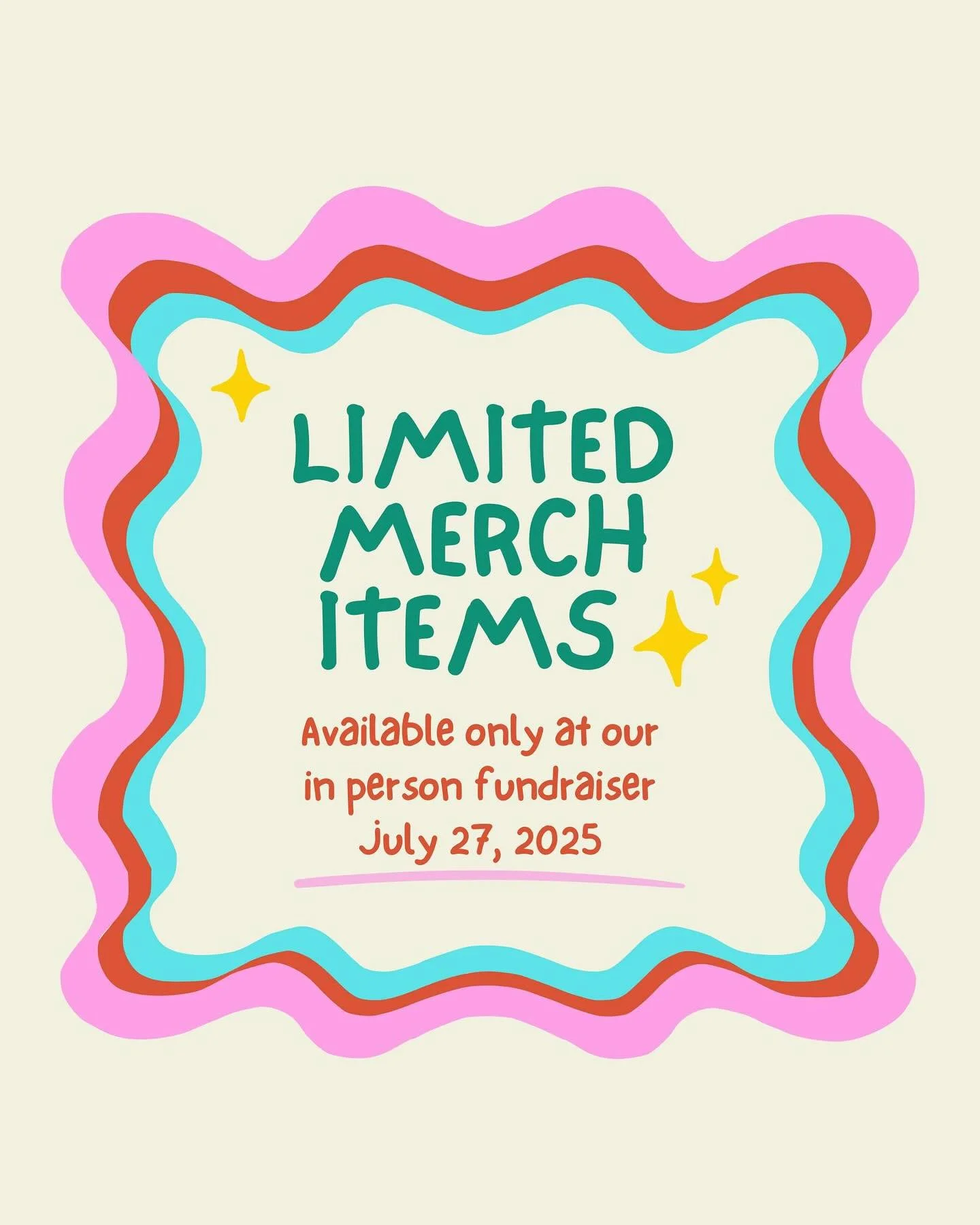This Sunday! We will have limited edition Cai Circus merch, only available in person at our Fundraiser, along with tons of raffle/auction items &amp; experiences. Don&rsquo;t miss your chance to grab some awesome merch and participate in our raffle &