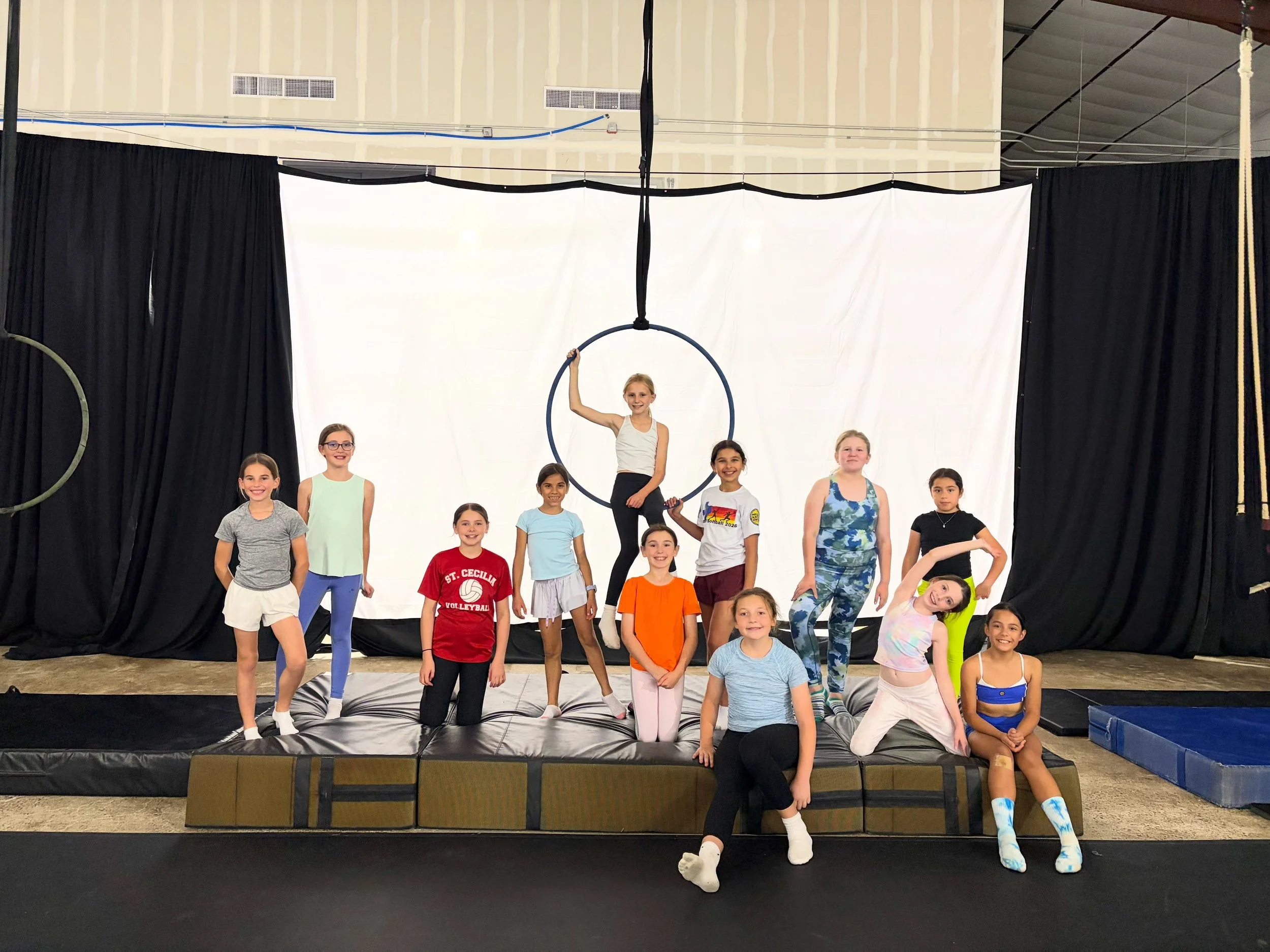 We had a great time hosting Girl Scout troop 125035 for their private group class! Thank you for choosing Cai Circus and we hope to see you all back again. DM us to book your very own private circus class or event 🎪

#caicircus #circusparty #circuse