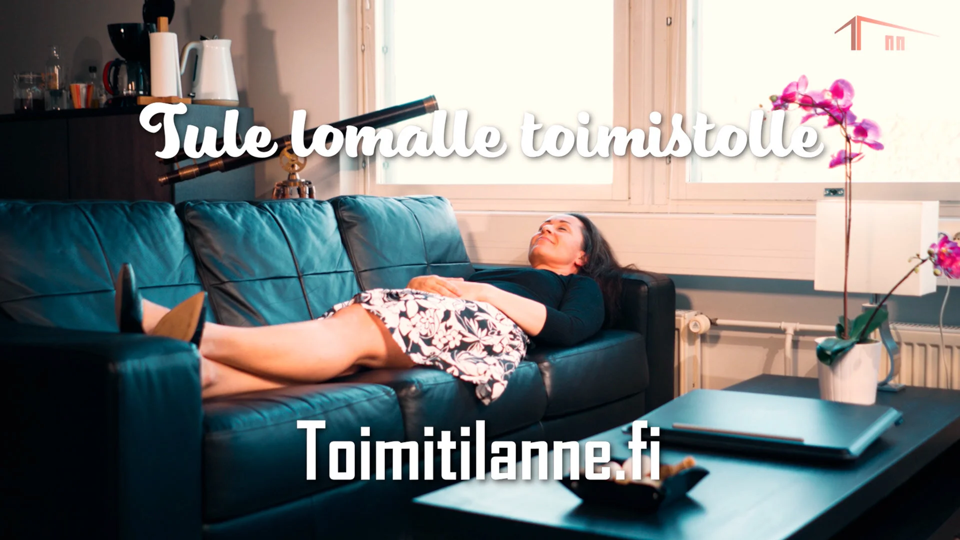 Tule lomalle toimistoon