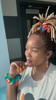 crochet scrunchies