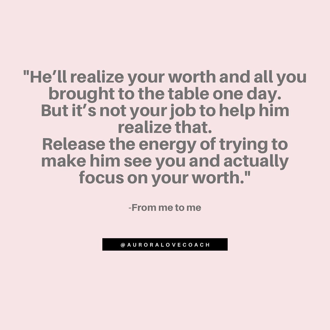 ⁣I wrote this to myself on 3-20-2018. ⠀
⠀
I was at the tail end of a toxic situationship after I had allowed the same cycle to continue with the same person over and over and over again.⠀
⠀
I had to finally get to a point of release. ⠀
⠀
I had to fin