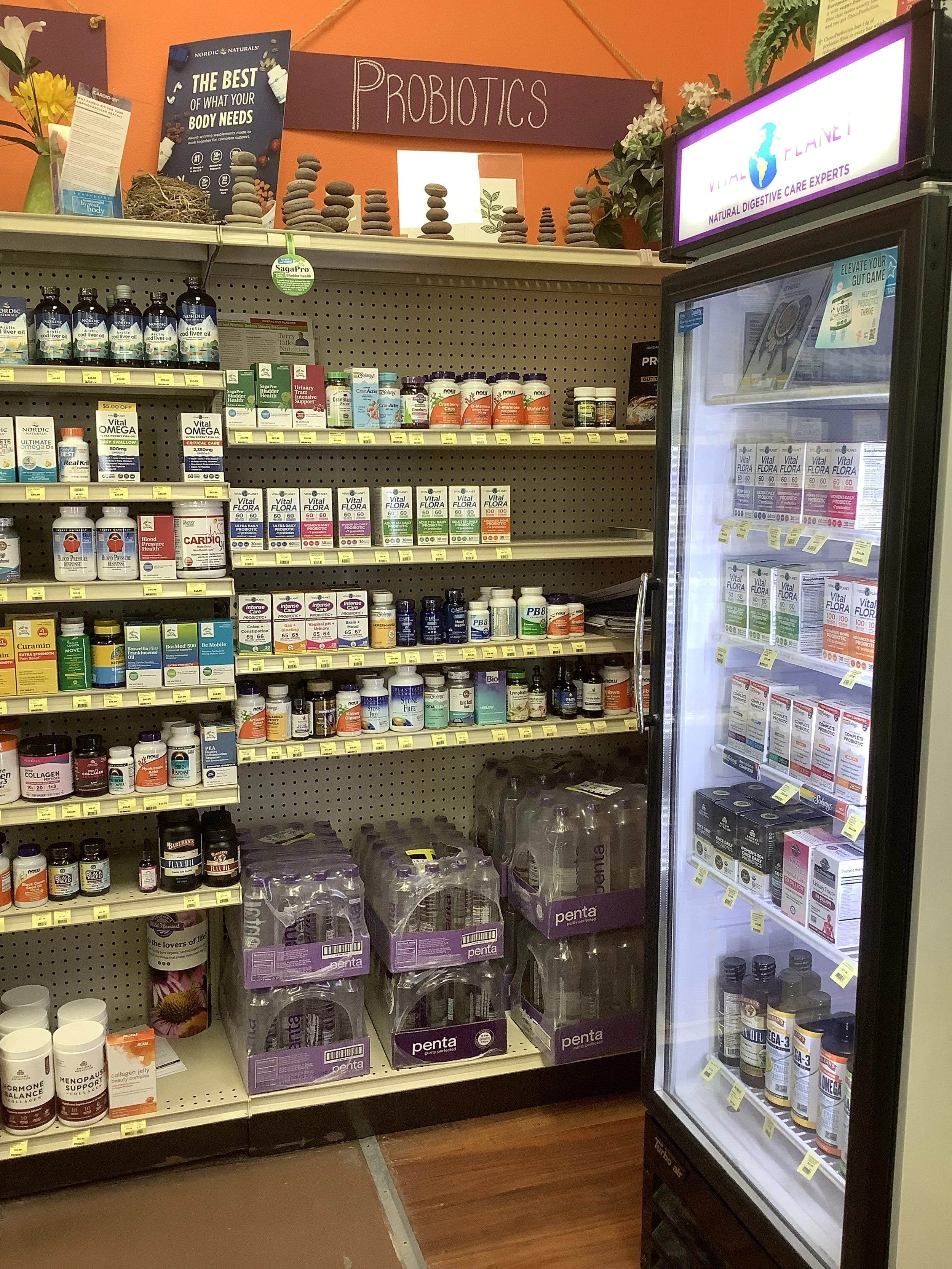 Probiotics, Omega 3's