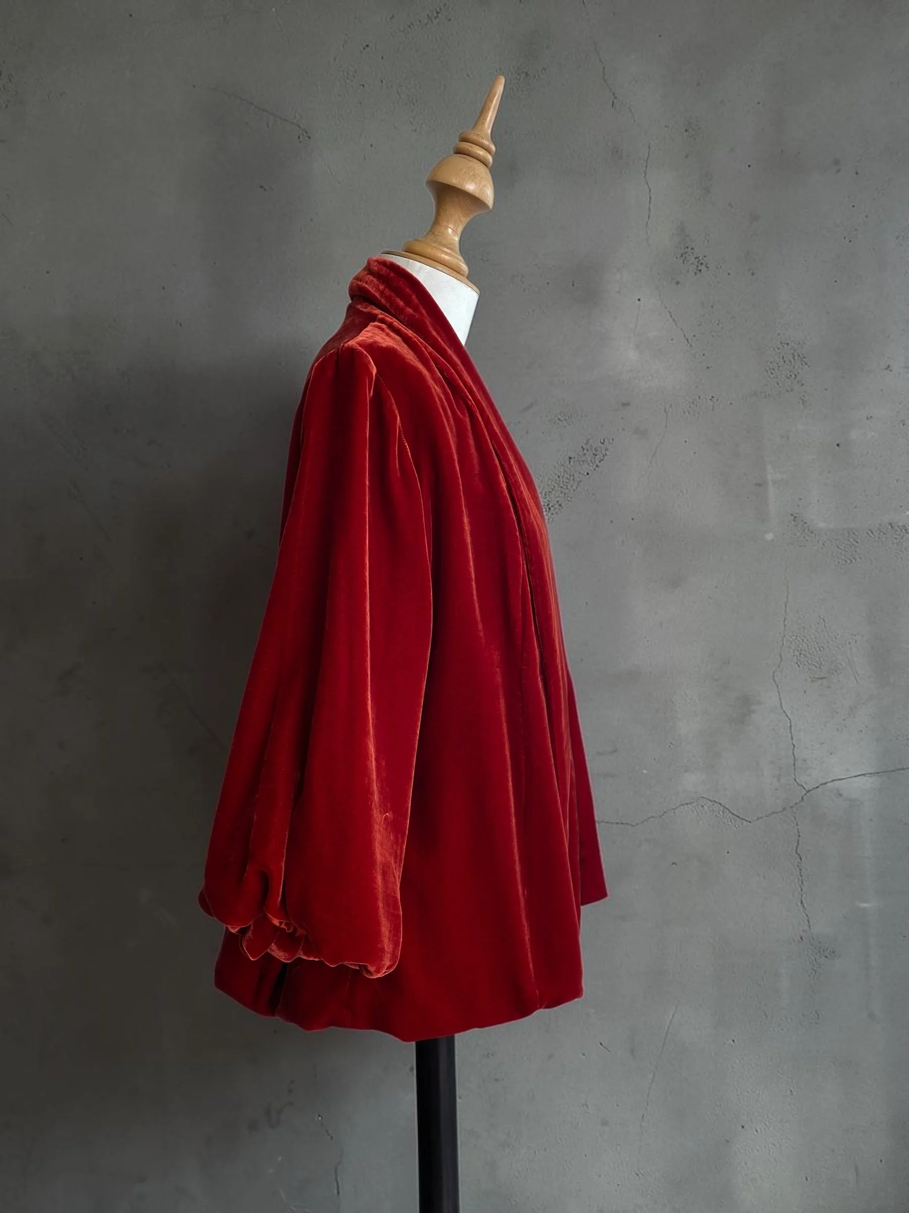 Sophie Jacket — Velvet Red Jasper