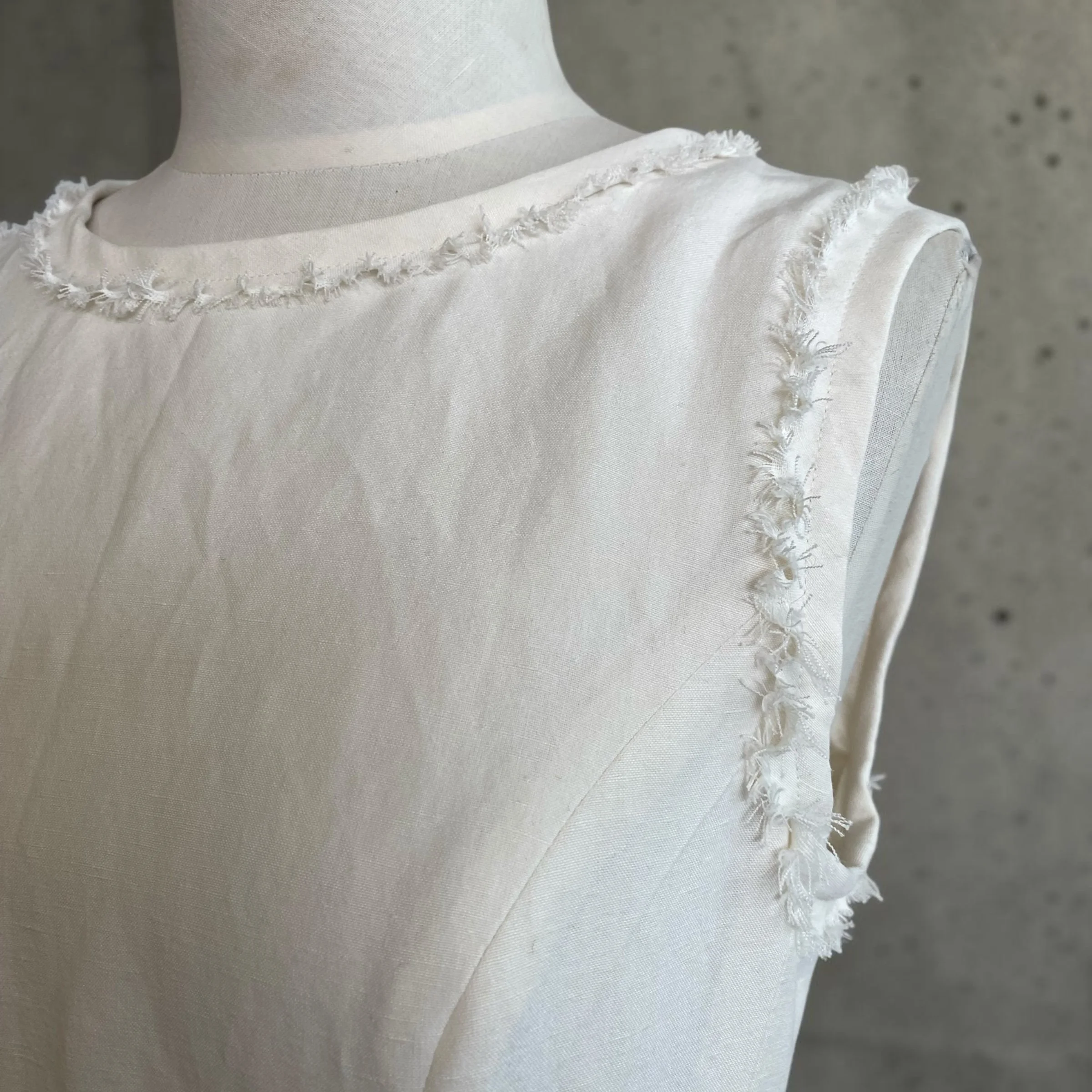 Ivory Silk Dress