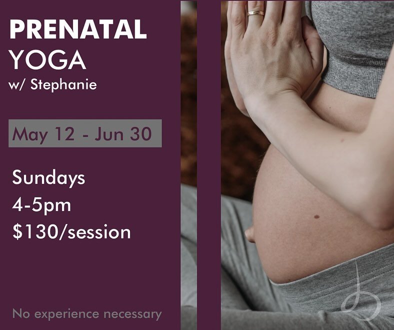 Spring has sprung 🌱 , which means we have NEW 8wk Prenatal and Mom + Baby STRENGTH sessions starting! It&rsquo;s a great way to bring mindful movement into your routine and connect with other women in the same season of life. Sign up online, or in-s