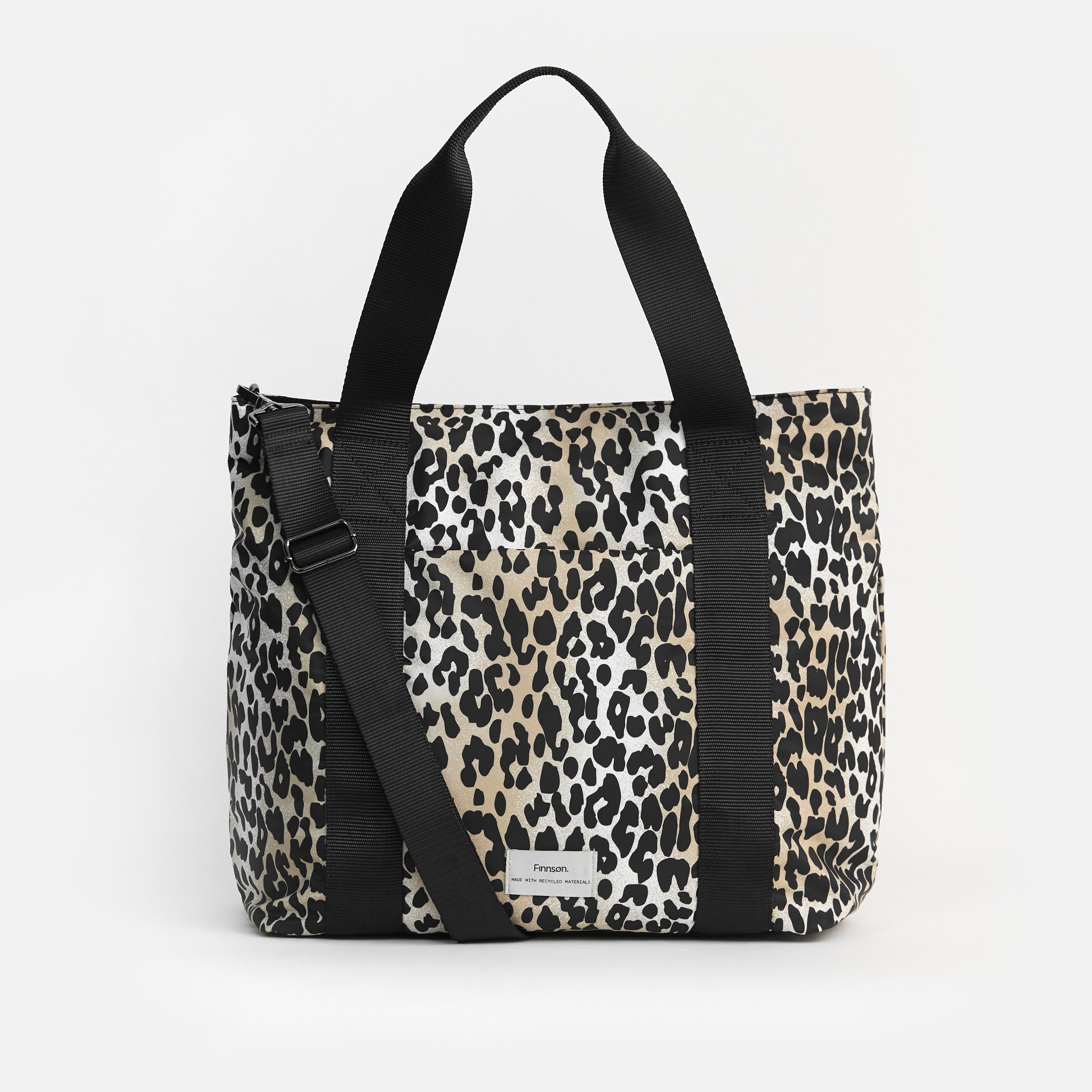 leopard tote bag