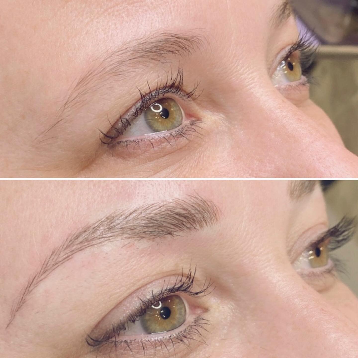 Microblading by Bethany ✨ 

Looking for fuller, more defined brows? Microblading simulates hairlike strokes to provide beautiful brows customized for you ✨ 

@bethany.marquette 

#microblading #browshaping #browgoals #pmuartist