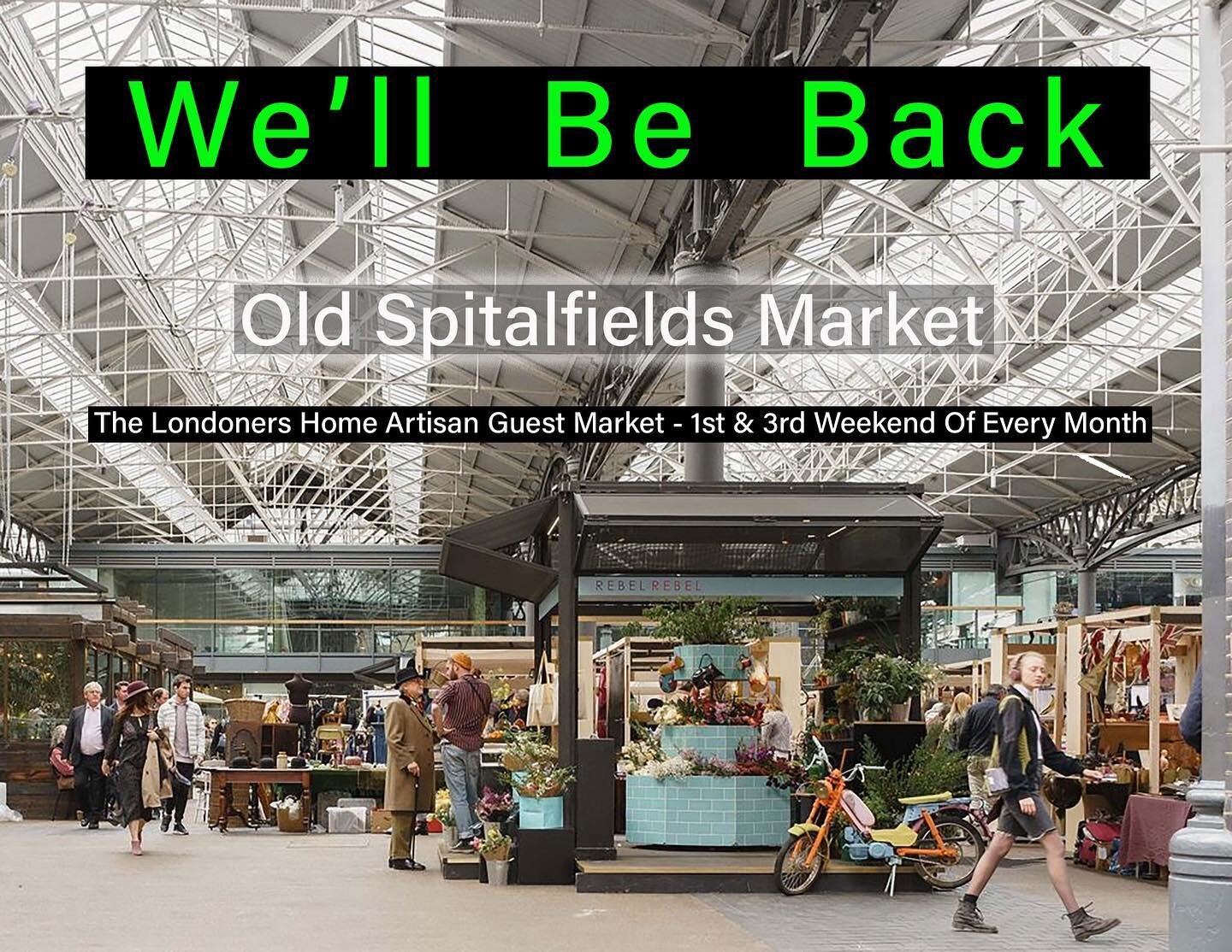 Spring is around the corner🌼
Hopefully it won&rsquo;t be long before we can open up again and everyone can enjoy just being out and about enjoying themselves
🙂
Viva social and community engagement 
⚓️🌈❤️
:
:
:
:
#oldspitalfieldsmarket #eastlondon 