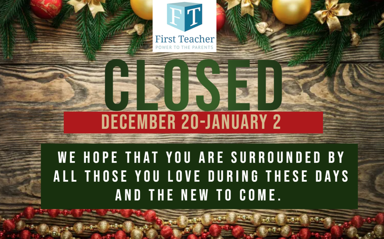 First Teacher Takes a Break!