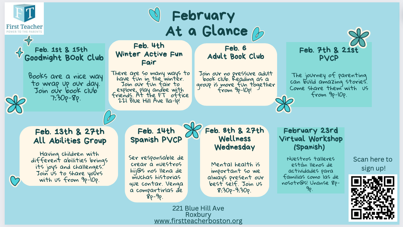 Check out our February Programs!