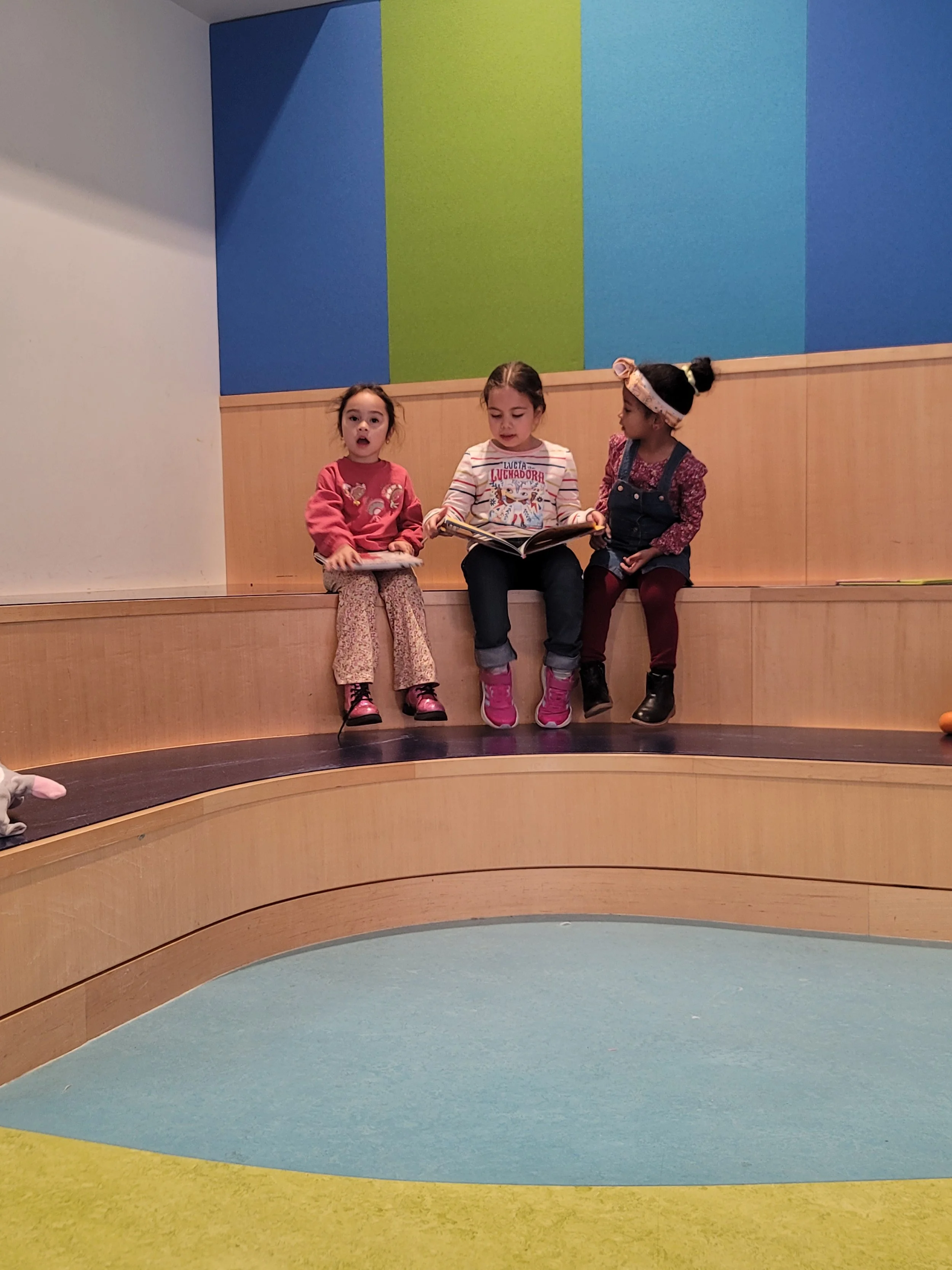 Our Playdate at the Copley Library