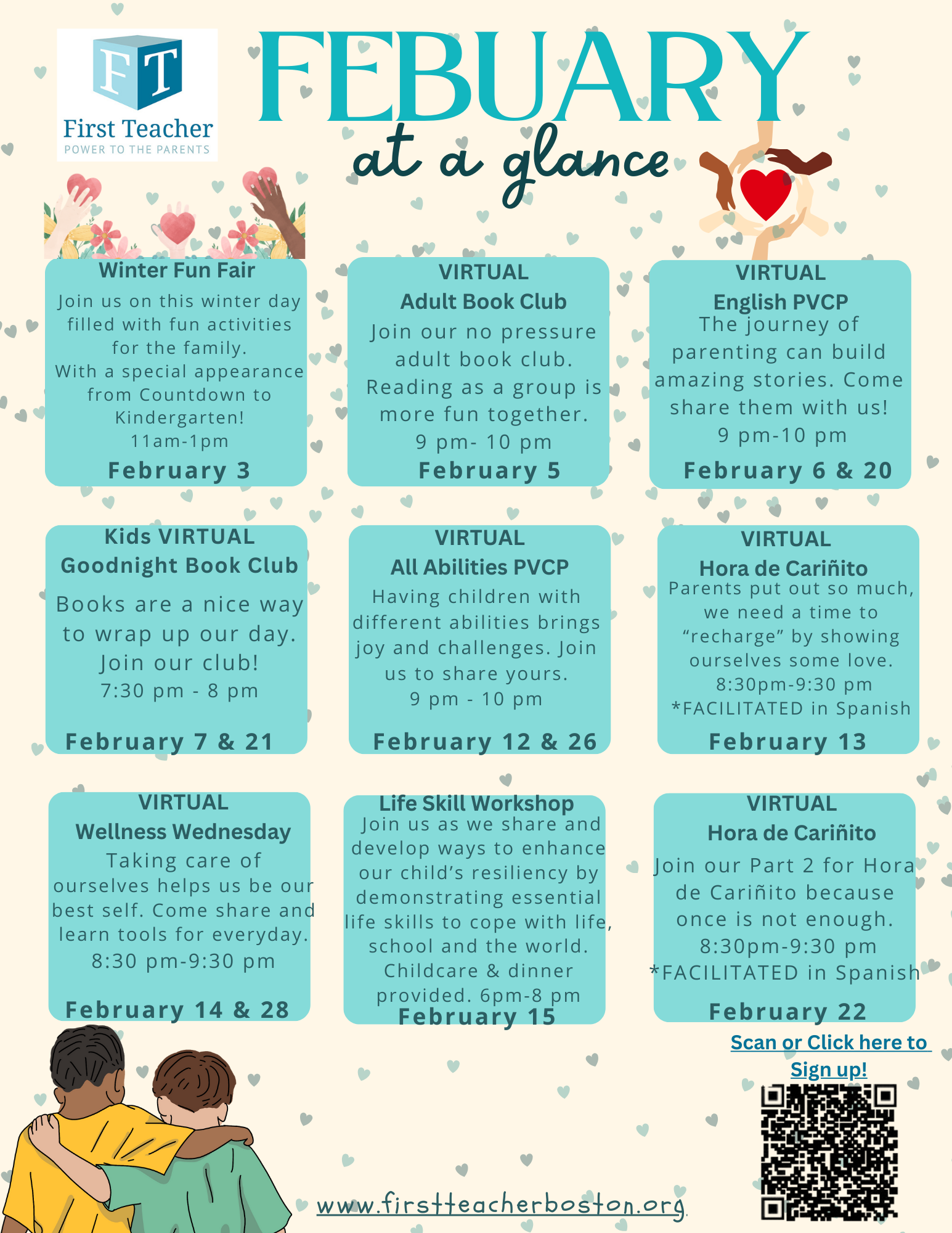 Join us for this month’s programs!