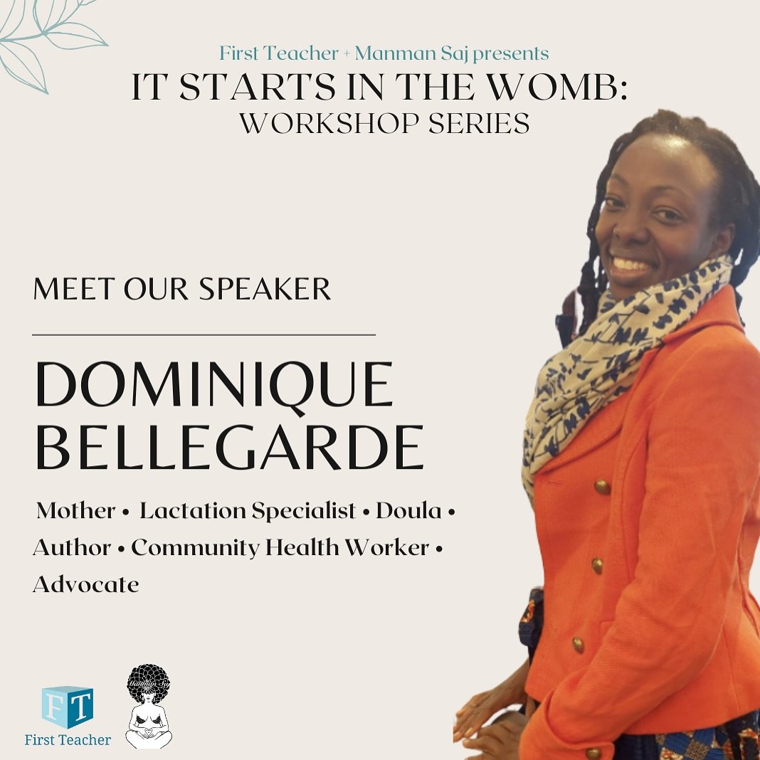 We’re excited to welcome Dominique Bellegarde of @dlegacypacesetters to next week’s Perinatal Workshop for her powerful session: The Wonders of Breastmilk 🍼💛
With 16+ years of experience in lactation support and a heart for community,