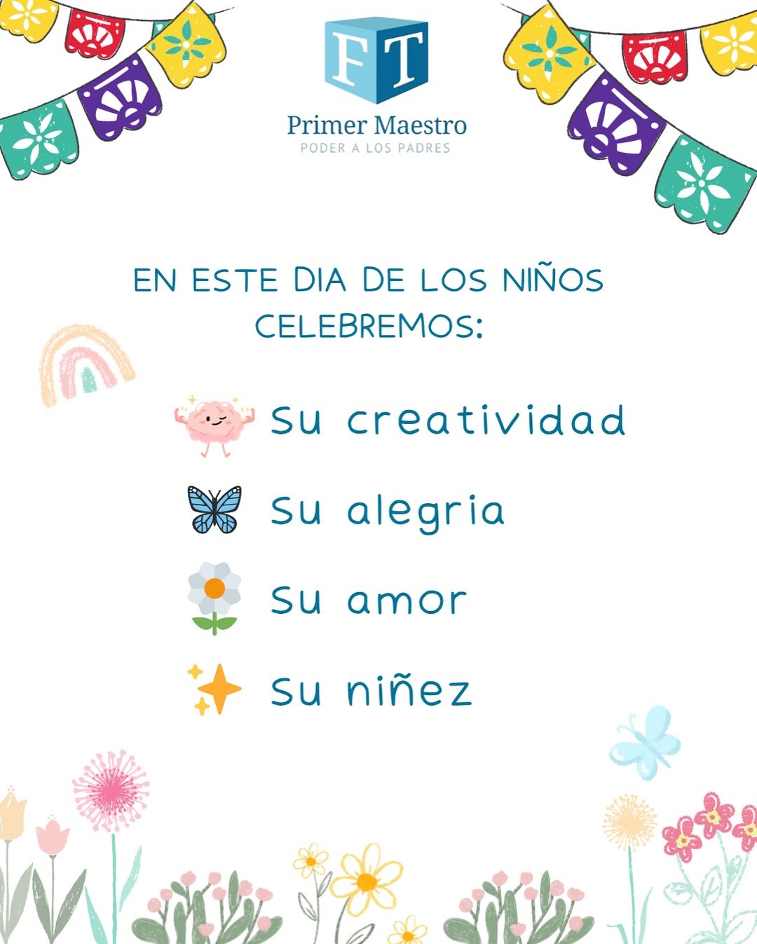 🩵 Cada año, el 30 de abril, celebramos el Día de los Niños, el Día de los Libros, un alegre recordatorio de que los niños y los libros van de la mano.
En First Teacher, creemos que las historias fortalecen el cere
