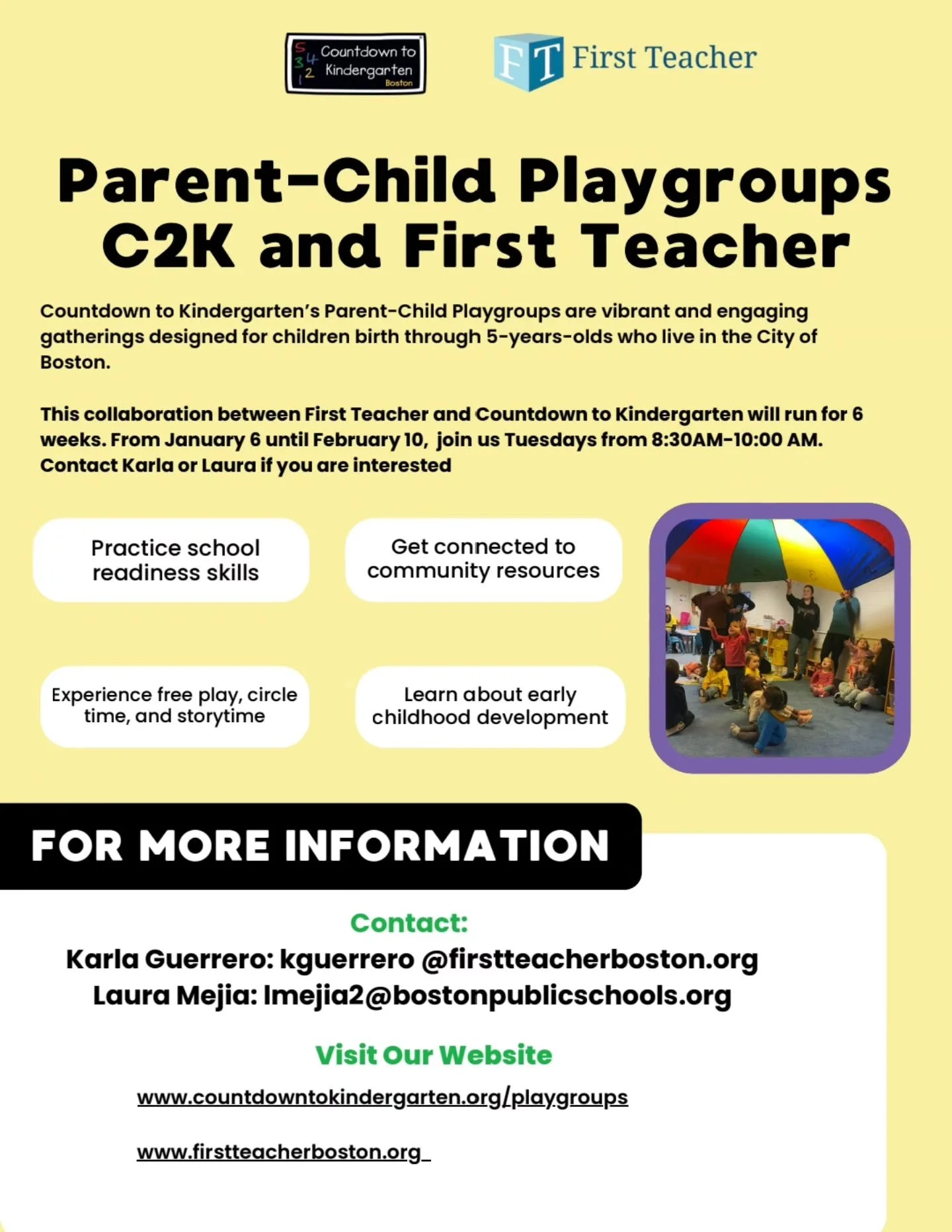 Countdown to Kindergarten and First Teacher have been longtime partners, and we are excited to pilot playgroups together at the First Teacher office. If you have a little one ages 0-4, join us to learn, play, and connect!
#powertotheparent#learningth