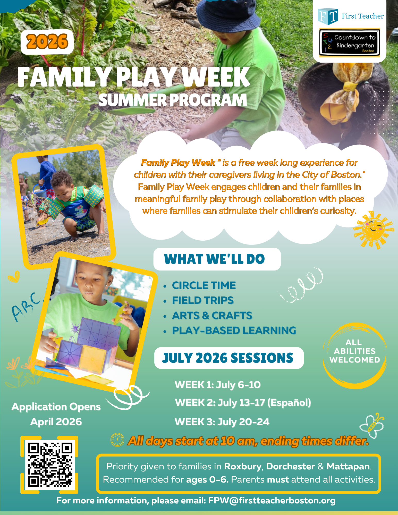 Join us for Family Play Week 2026!