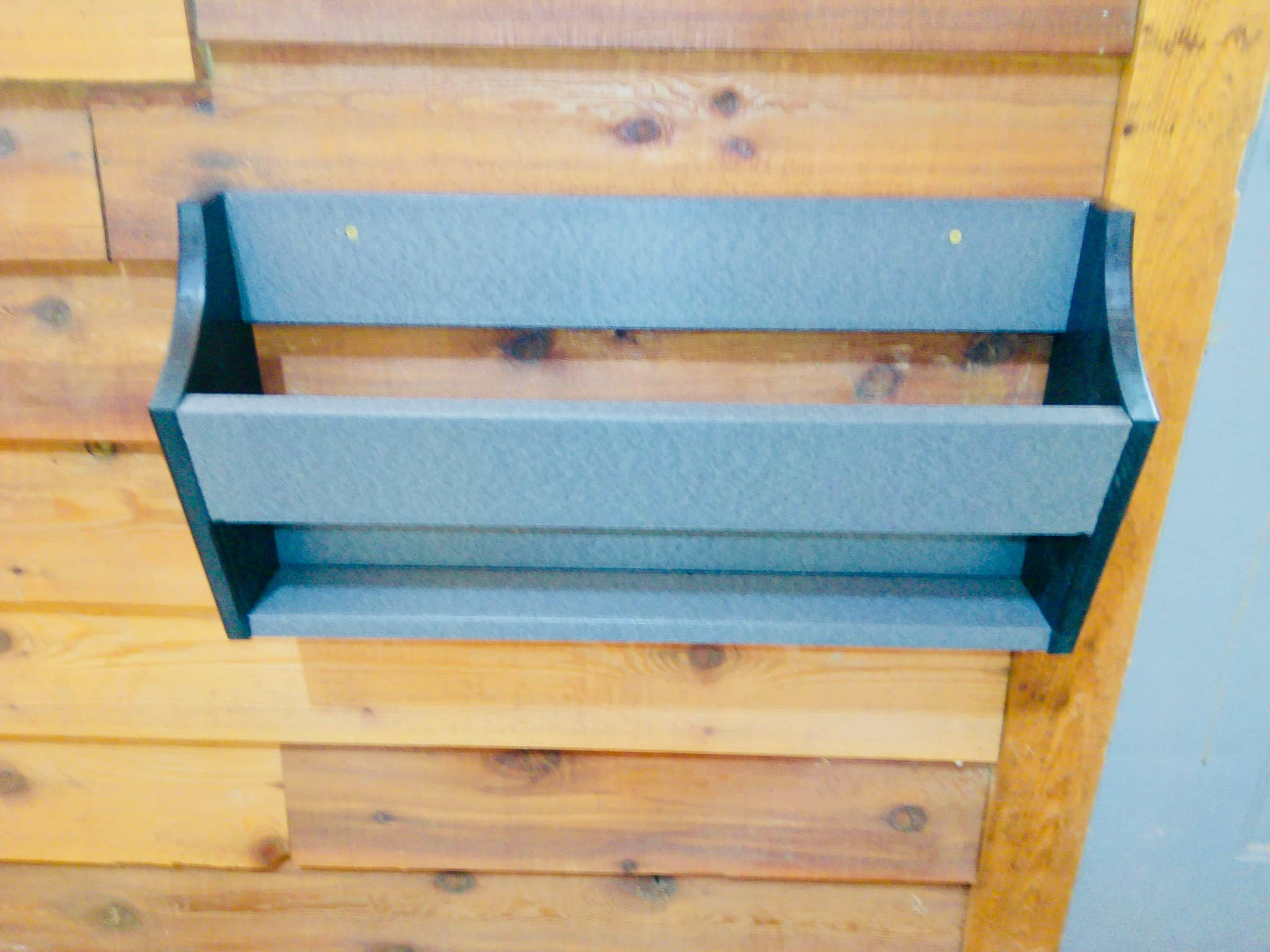 Gray Hanging Storage Rack – Versatile & Space-Saving, Amish-made.jpeg