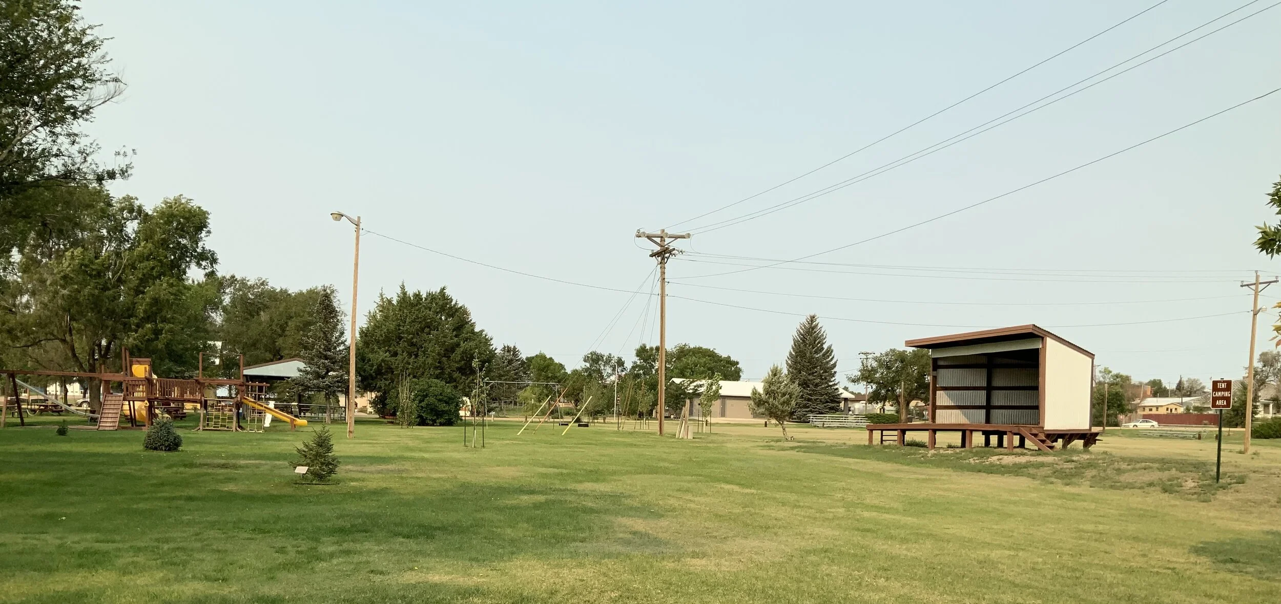 Just off Main Street is the towns center plaza. Can you guess what am I thinking about here ?
